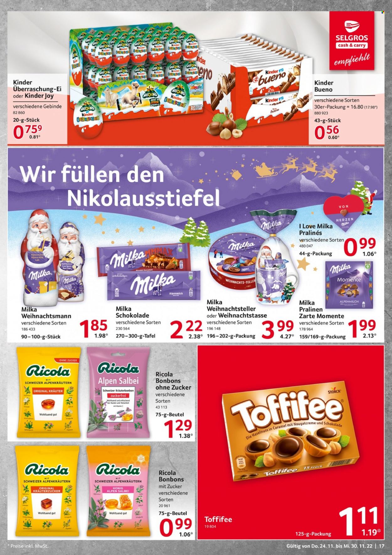 Selgros Prospekte  - 24.11.2022 - 30.11.2022. Seite 17