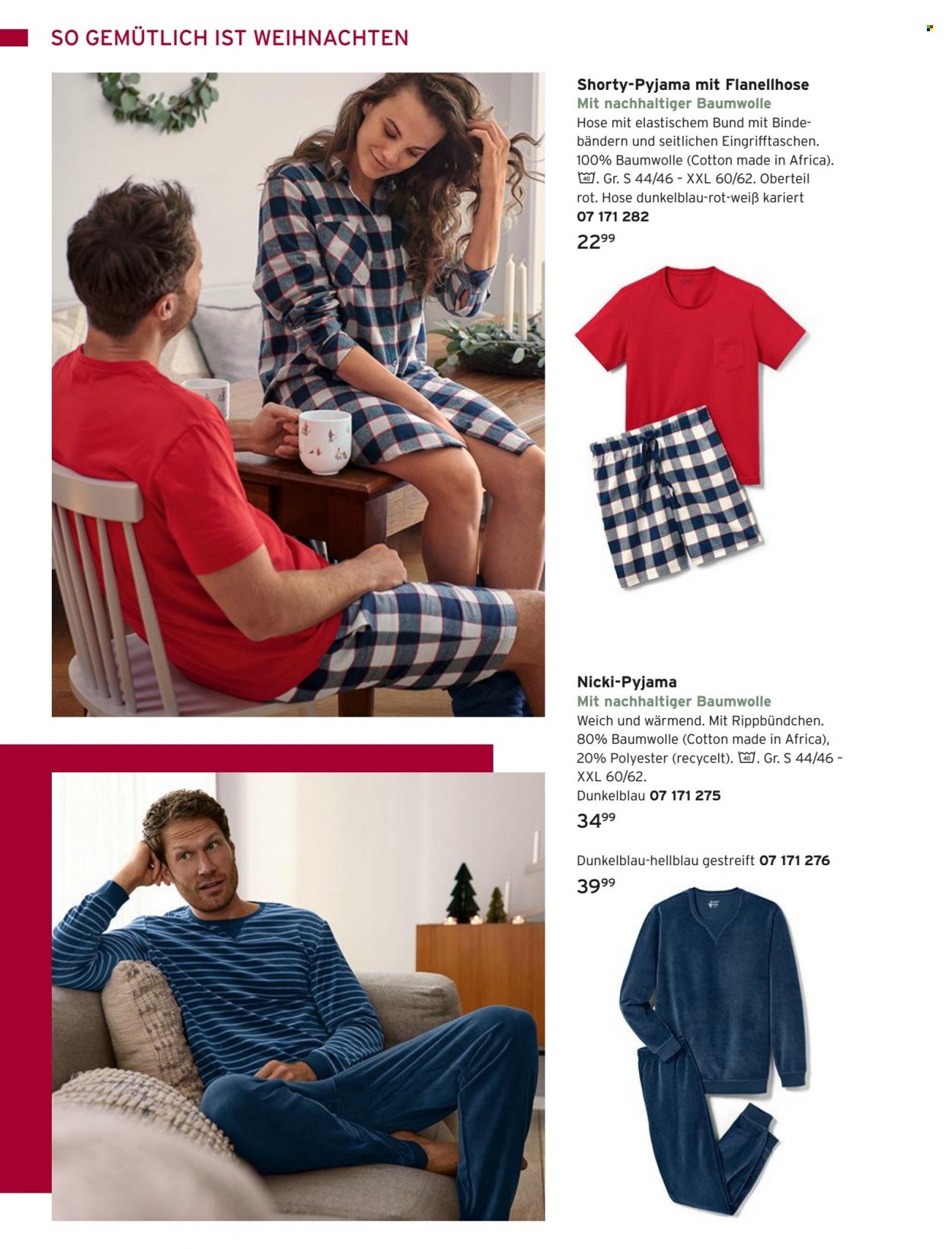 thumbnail - Prospekte Tchibo - Produkte in Aktion - Pyjama, Shorty. Seite 98.