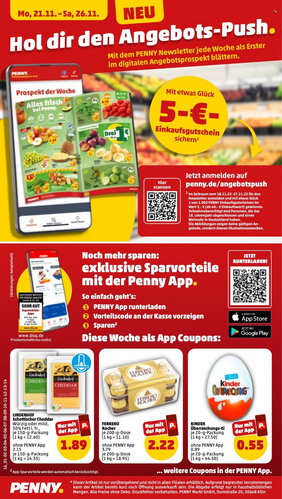 Penny Prospekte  - 21.11.2022 - 26.11.2022. Seite 16