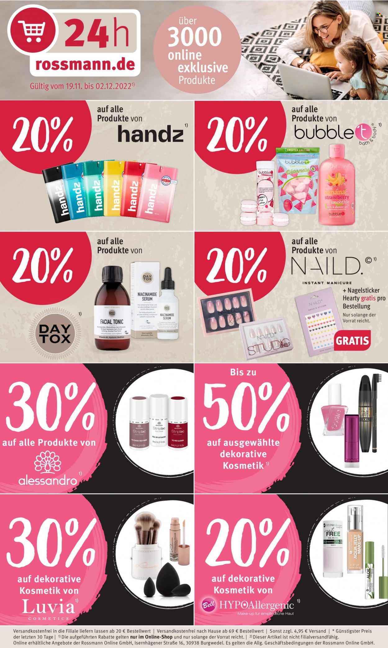 Rossmann Prospekte  - 19.11.2022 - 2.12.2022. Seite 1