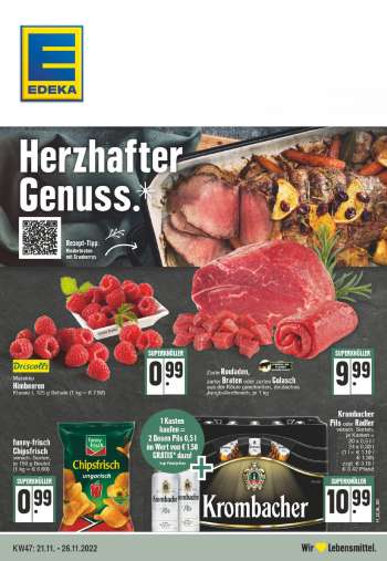 Prospekte Edeka - 21.11.2022 - 26.11.2022.