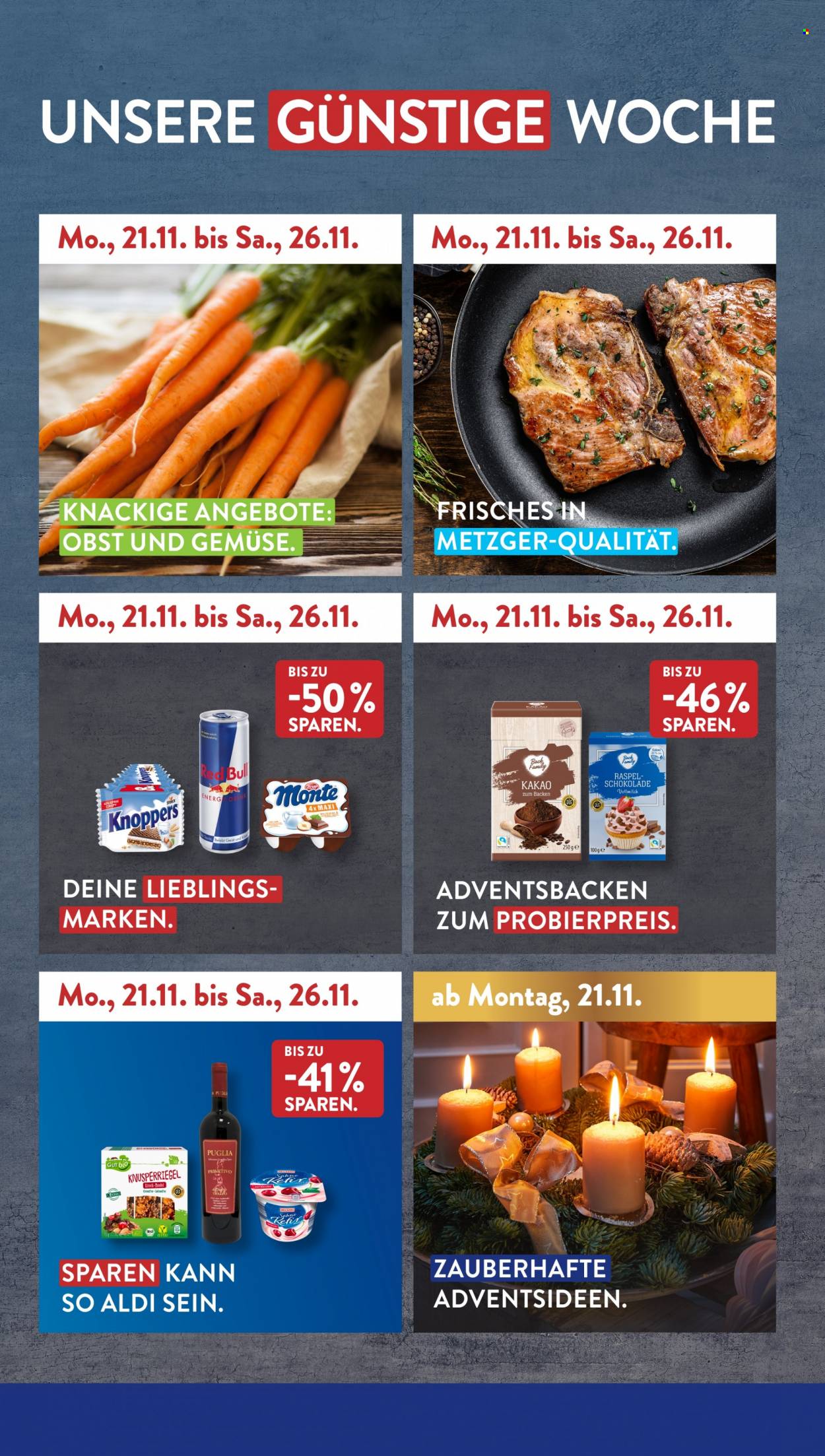 ALDI SÜD Prospekte  - 21.11.2022 - 26.11.2022. Seite 2
