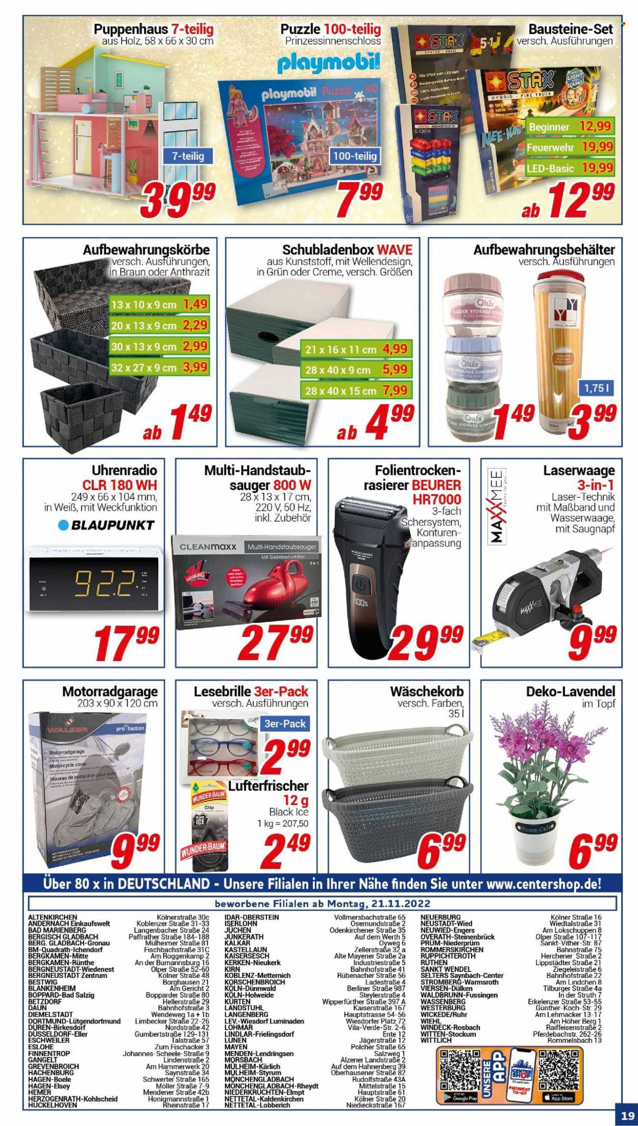 CENTERSHOP Prospekte  - 21.11.2022 - 26.11.2022. Seite 19
