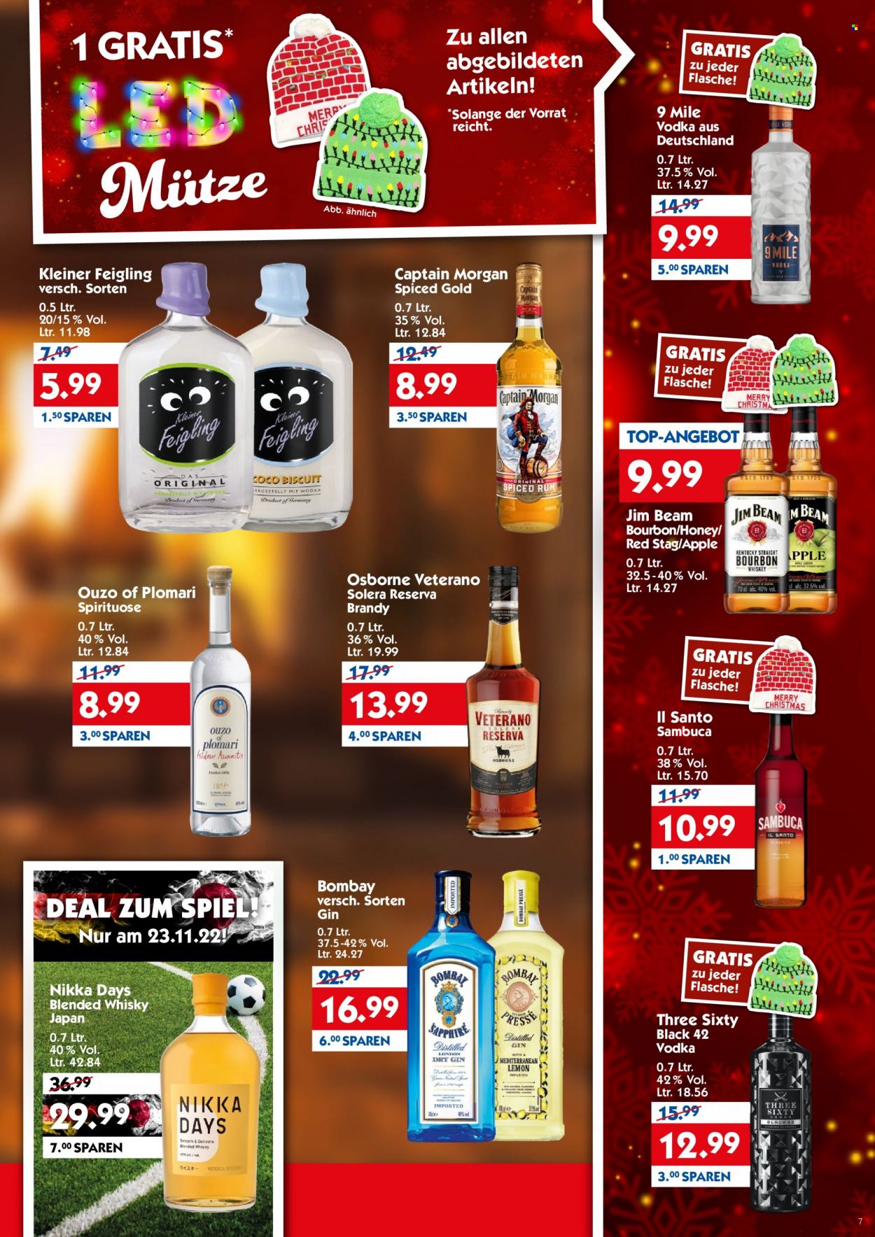Hol'ab! Getränkemarkt Prospekte  - 21.11.2022 - 26.11.2022. Seite 7