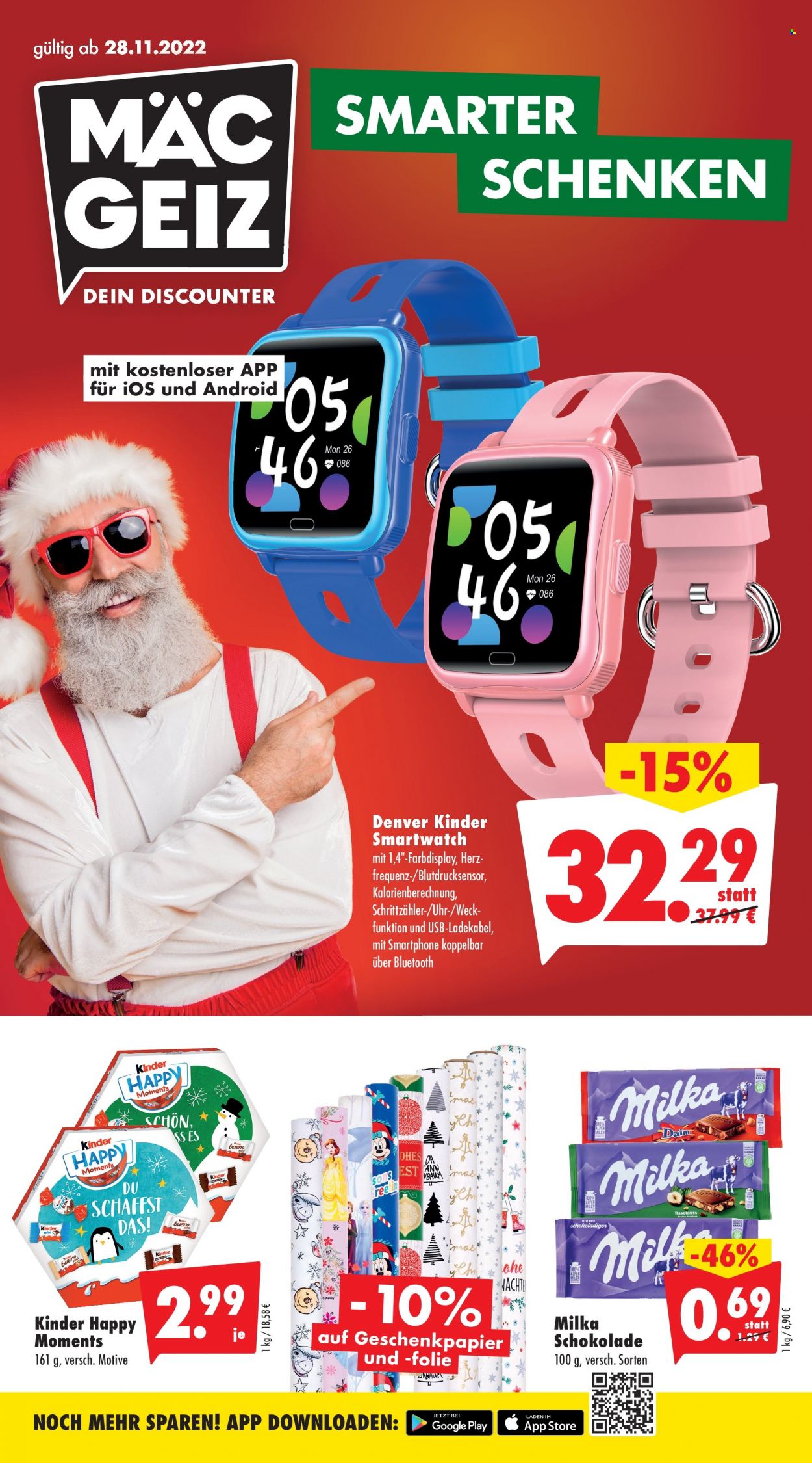 Mäc-Geiz Prospekte  - 28.11.2022 - 4.12.2022. Seite 1