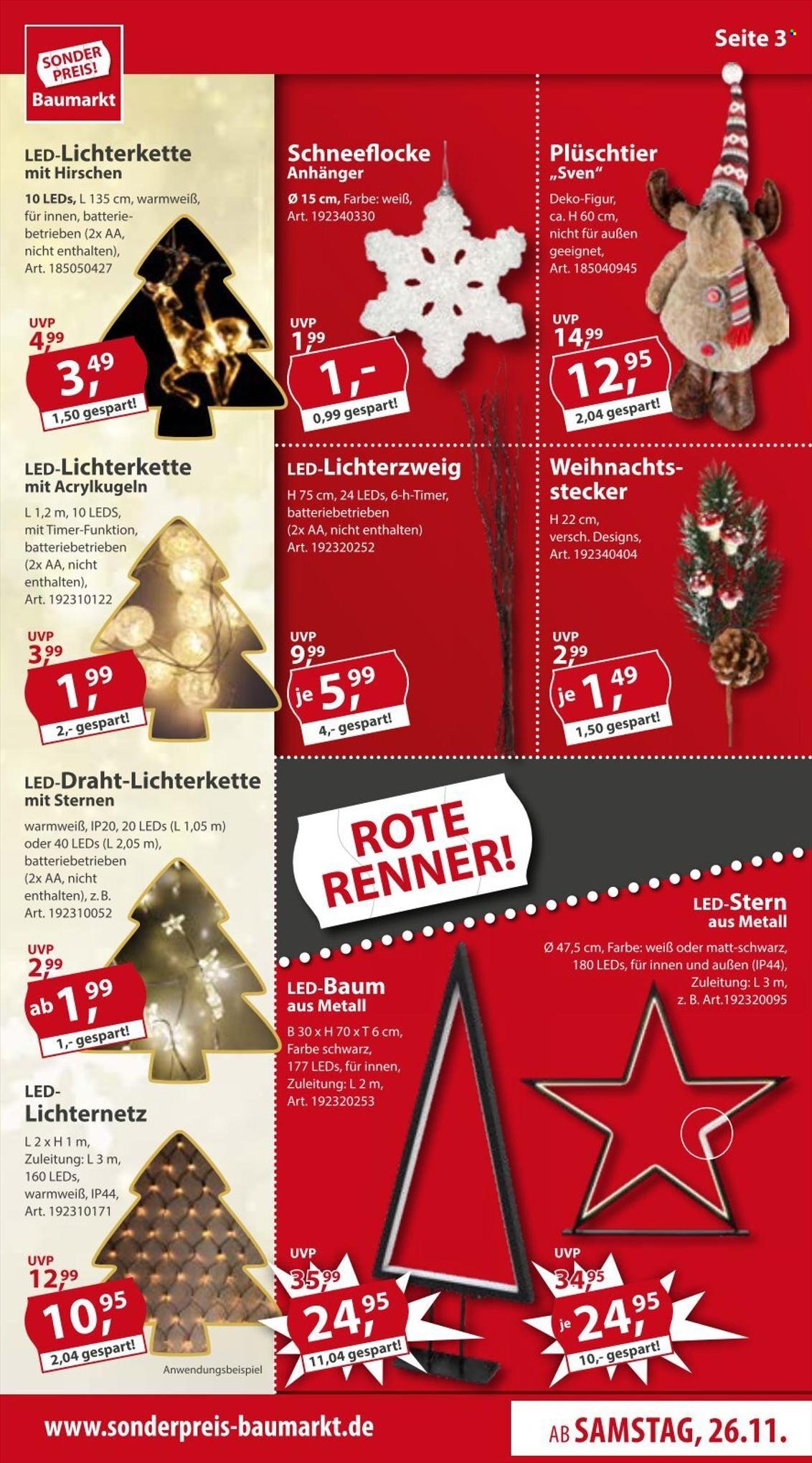 Sonderpreis-Baumarkt Prospekte  - 26.11.2022 - 2.12.2022. Seite 3