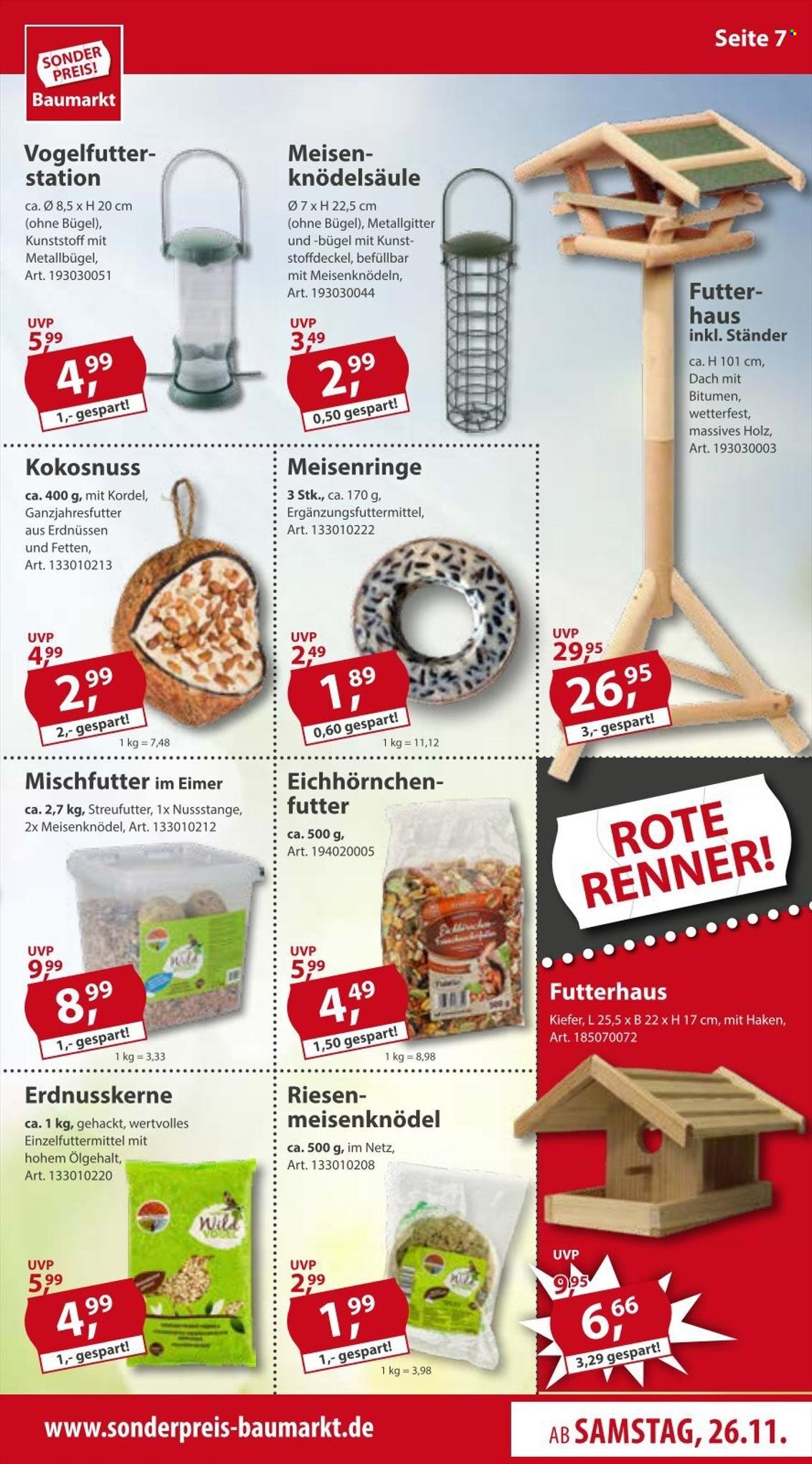 Sonderpreis-Baumarkt Prospekte  - 26.11.2022 - 2.12.2022. Seite 7