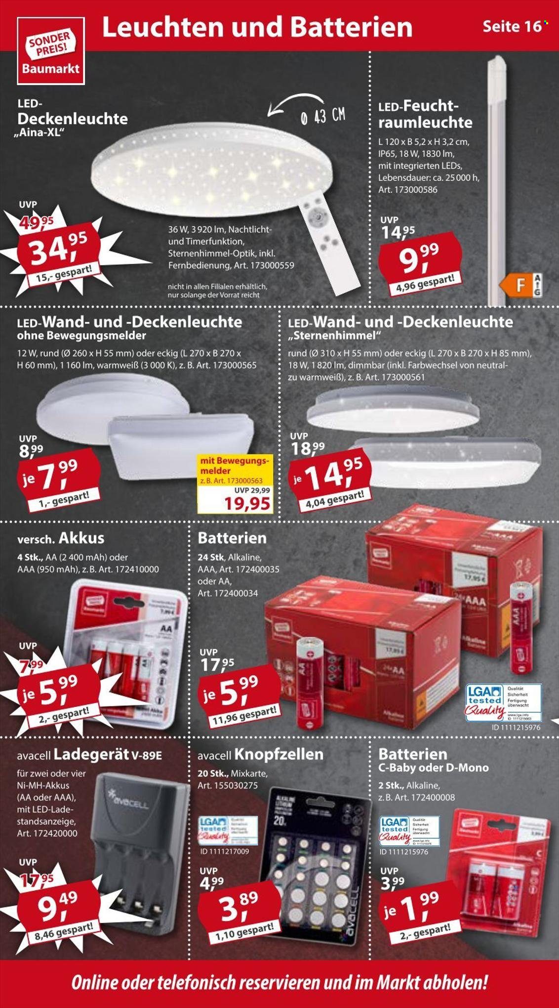 Sonderpreis-Baumarkt Prospekte  - 26.11.2022 - 2.12.2022. Seite 16