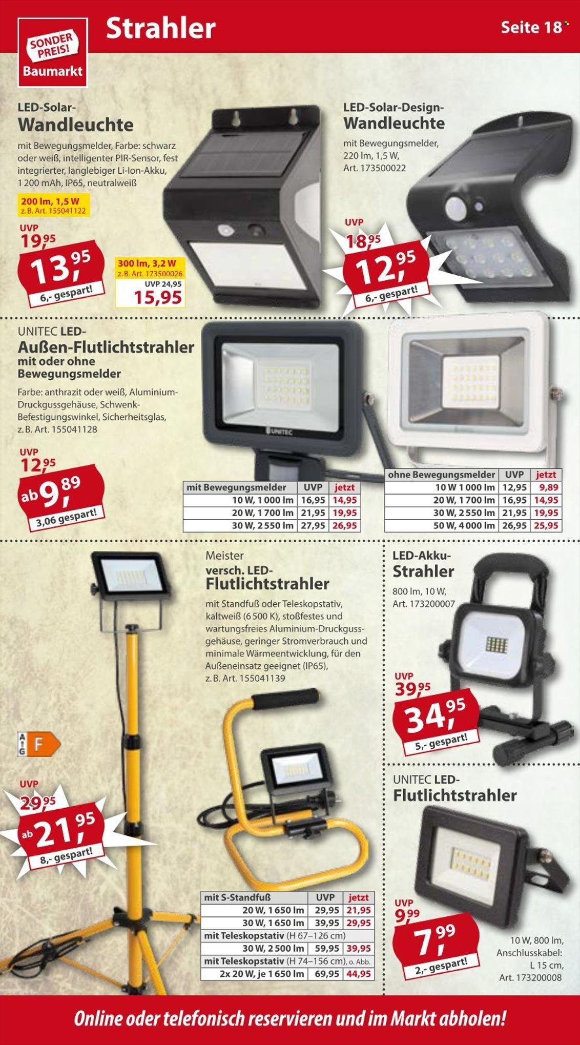 Sonderpreis-Baumarkt Prospekte  - 26.11.2022 - 2.12.2022. Seite 18