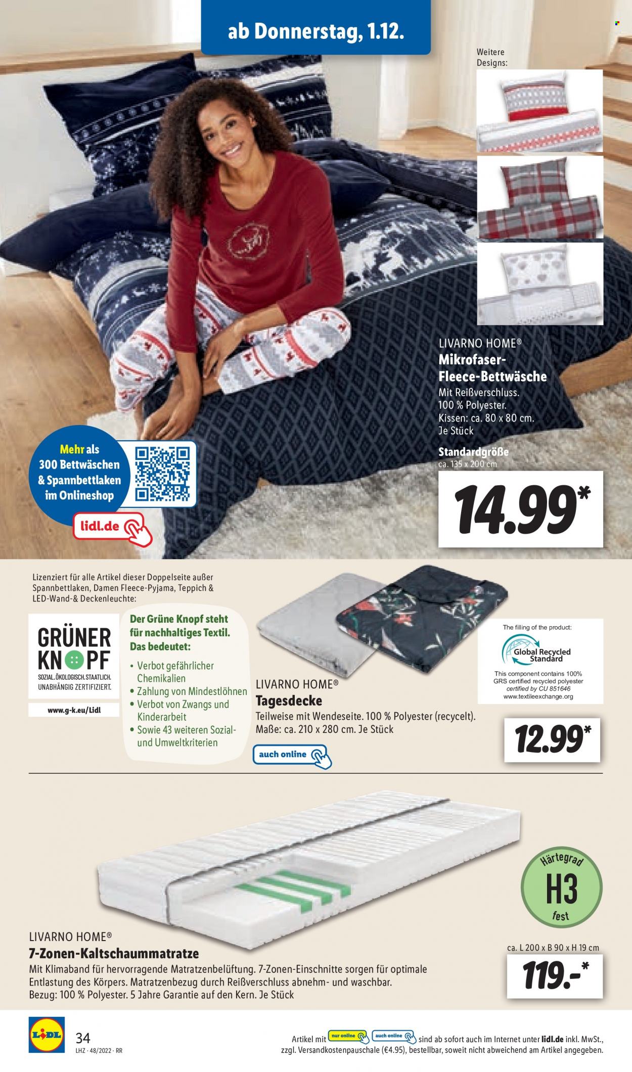 Lidl Prospekte  - 26.11.2022 - 26.11.2022. Seite 34
