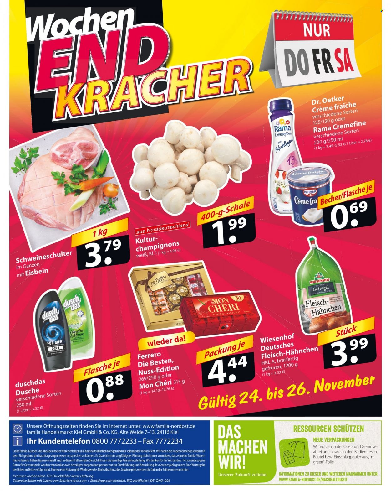famila Prospekte  - 21.11.2022 - 26.11.2022. Seite 24