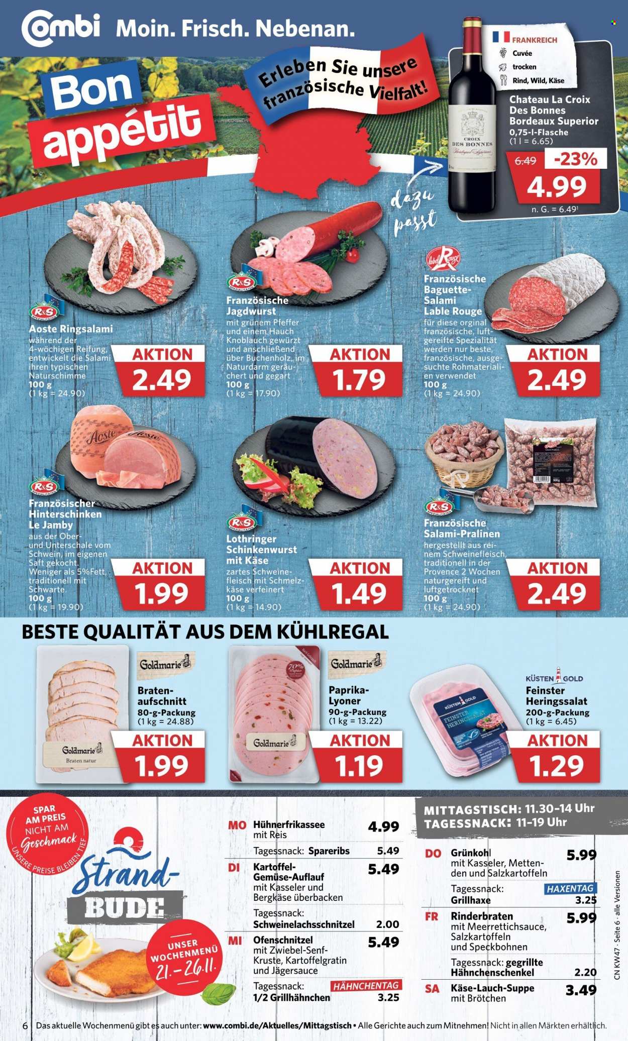 Combi Prospekte  - 21.11.2022 - 26.11.2022. Seite 6