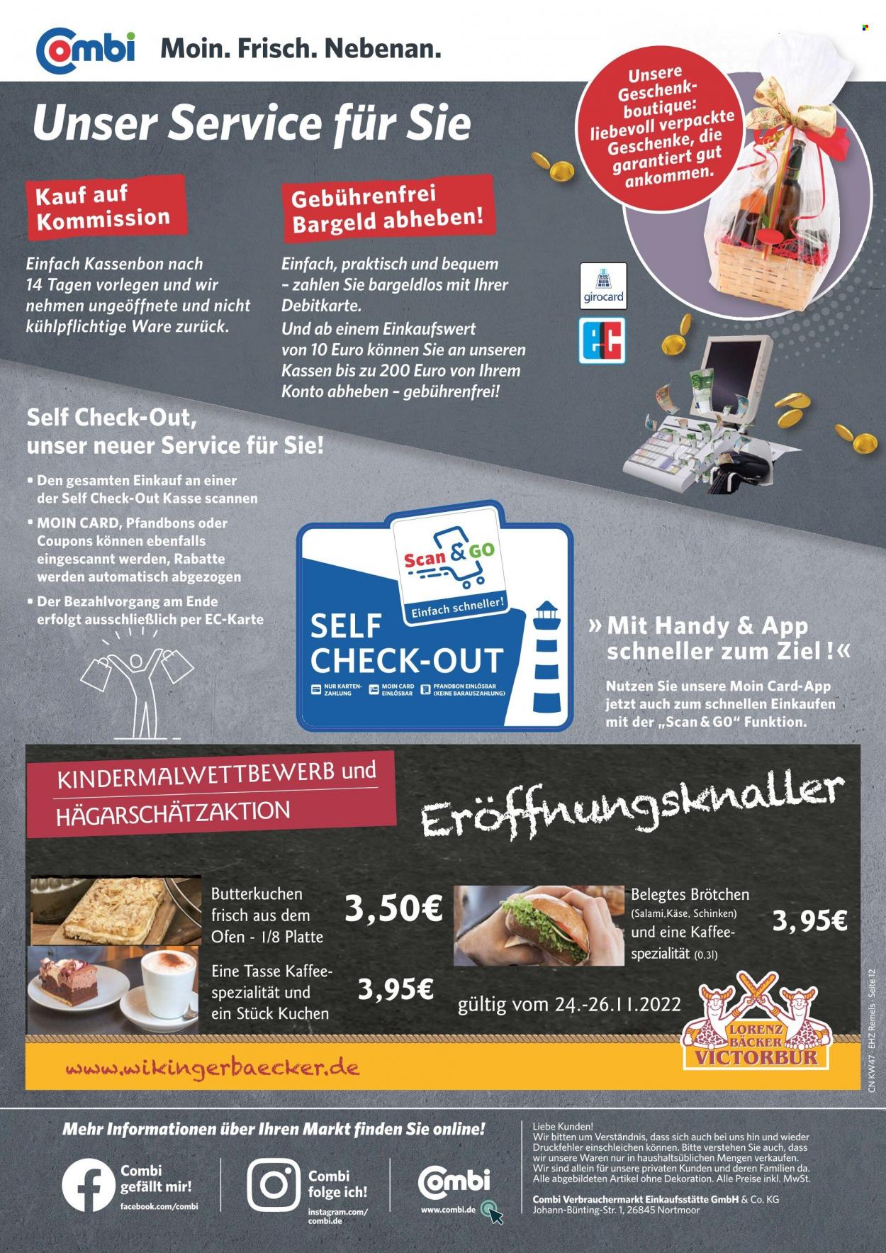 Combi Prospekte  - 24.11.2022 - 26.11.2022. Seite 12