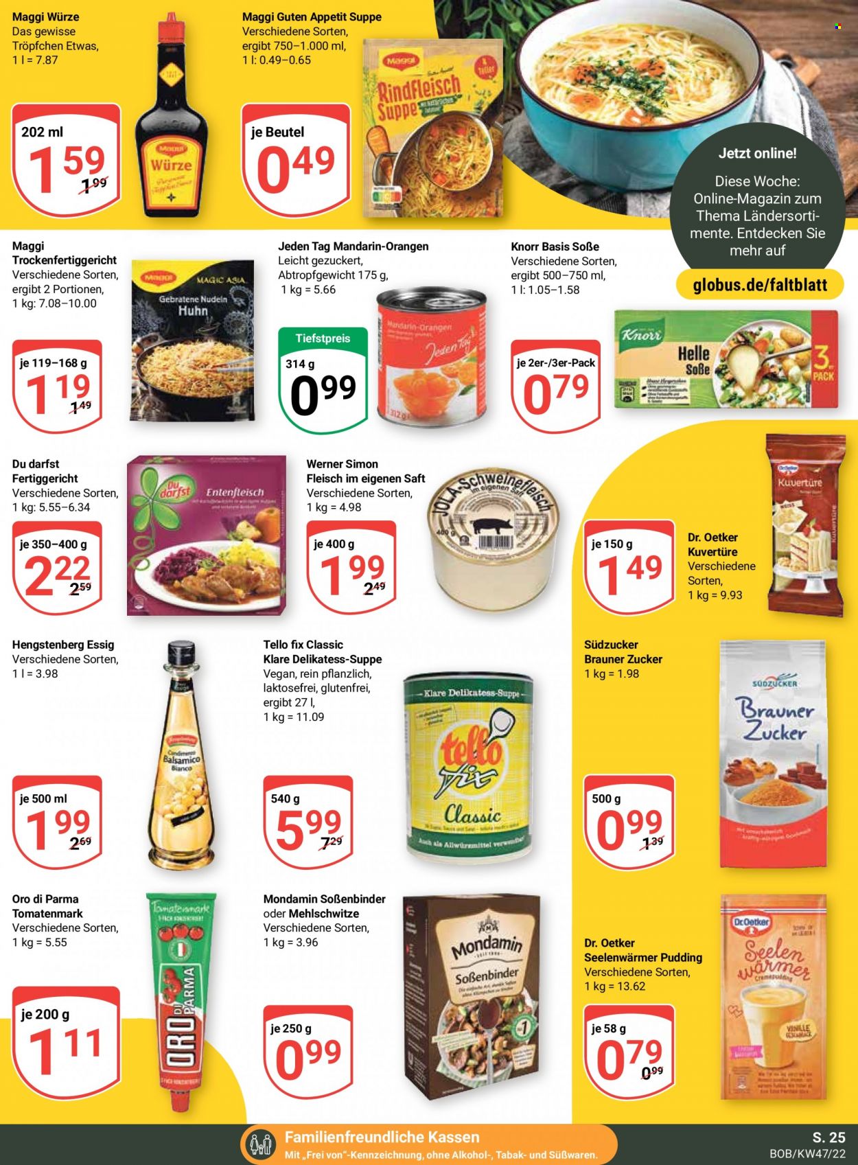 Globus Prospekte  - 21.11.2022 - 26.11.2022. Seite 25