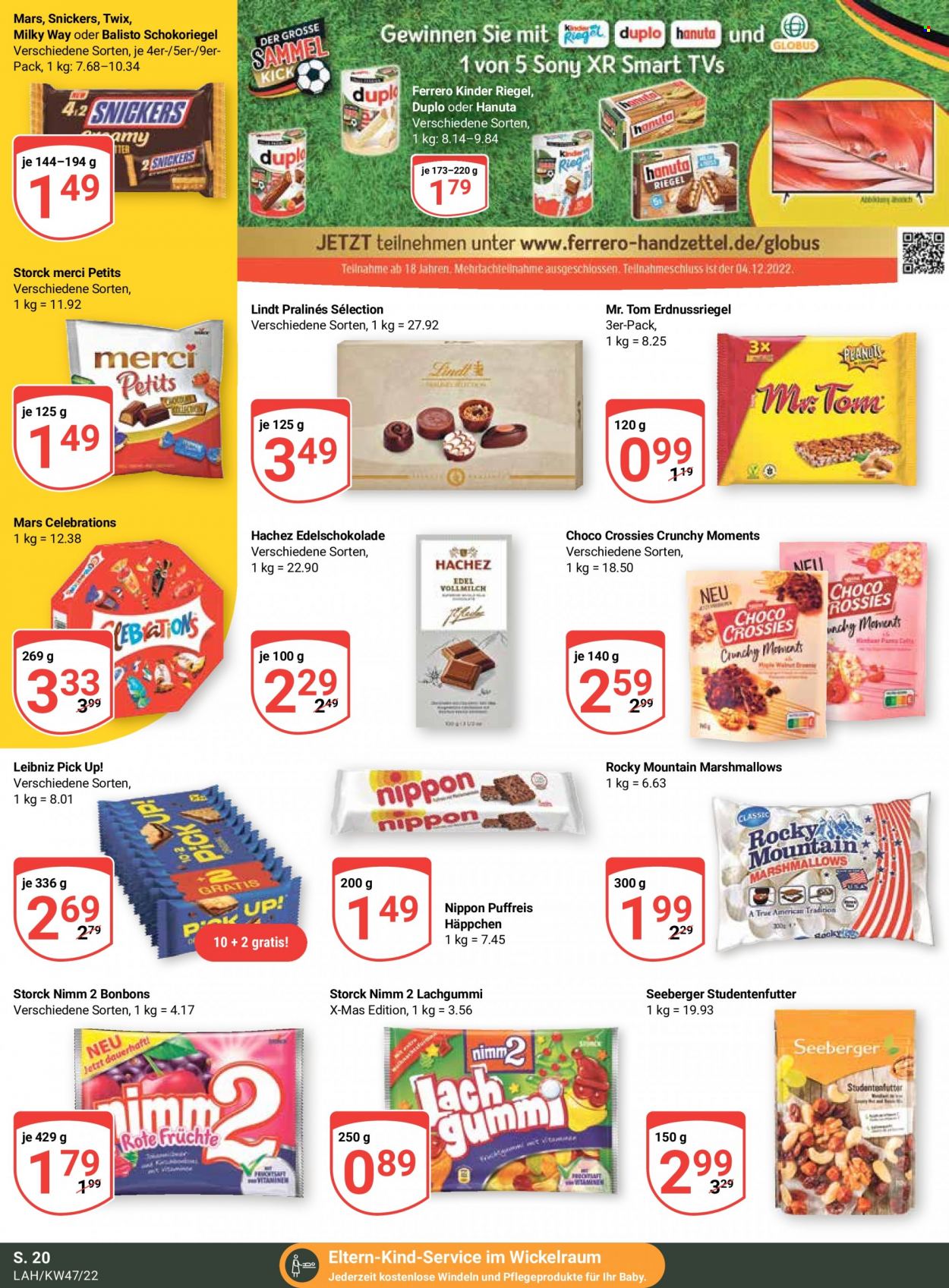 Globus Prospekte  - 21.11.2022 - 26.11.2022. Seite 22