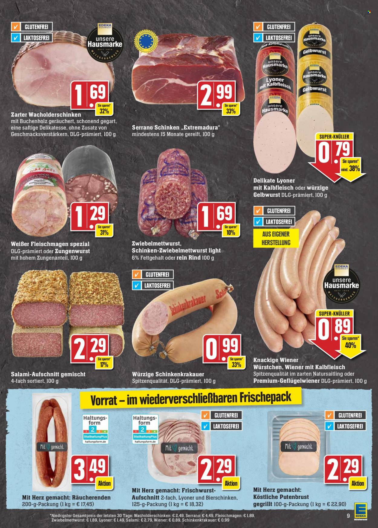 Edeka Prospekte  - 21.11.2022 - 26.11.2022. Seite 9
