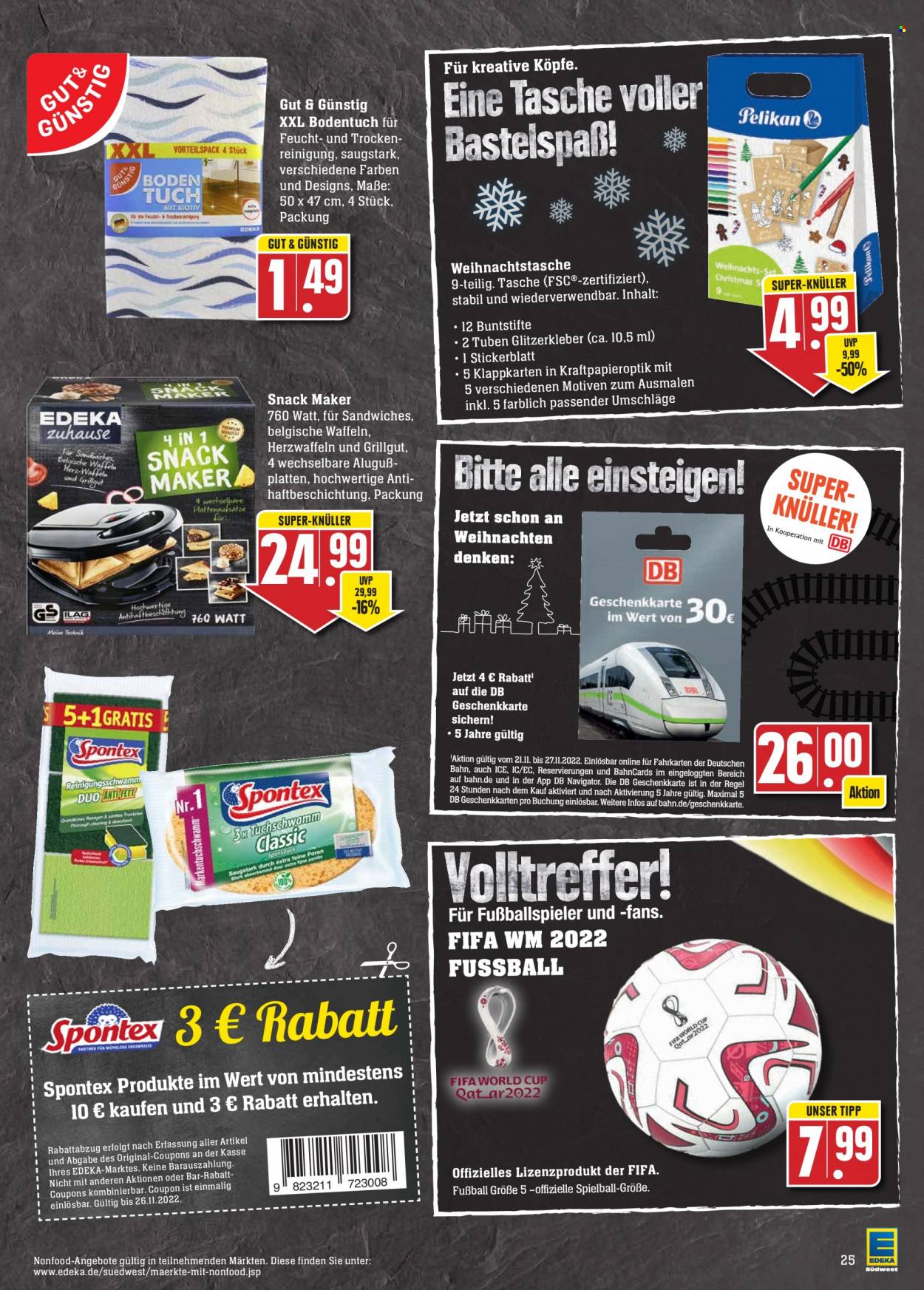 Edeka Prospekte  - 21.11.2022 - 26.11.2022. Seite 25