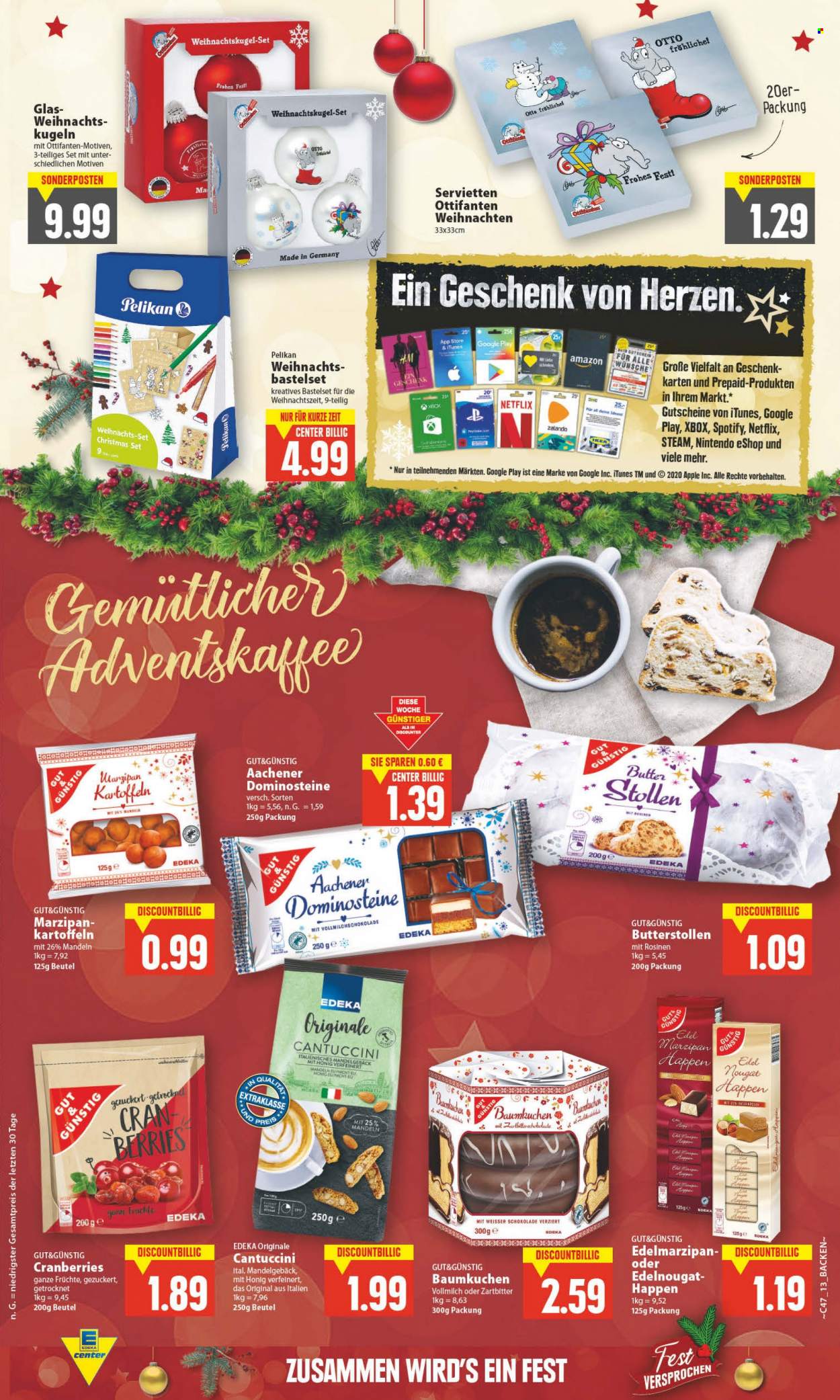 Edeka Prospekte  - 21.11.2022 - 26.11.2022. Seite 9