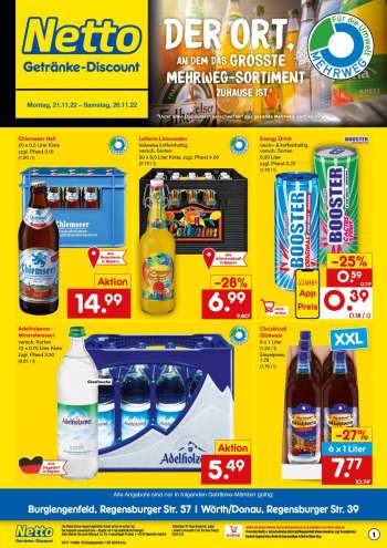 Prospekte Netto Marken-Discount - 21.11.2022 - 26.11.2022.