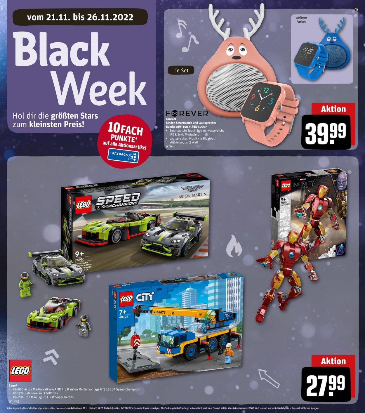 REWE Prospekte  - 21.11.2022 - 26.11.2022. Seite 24