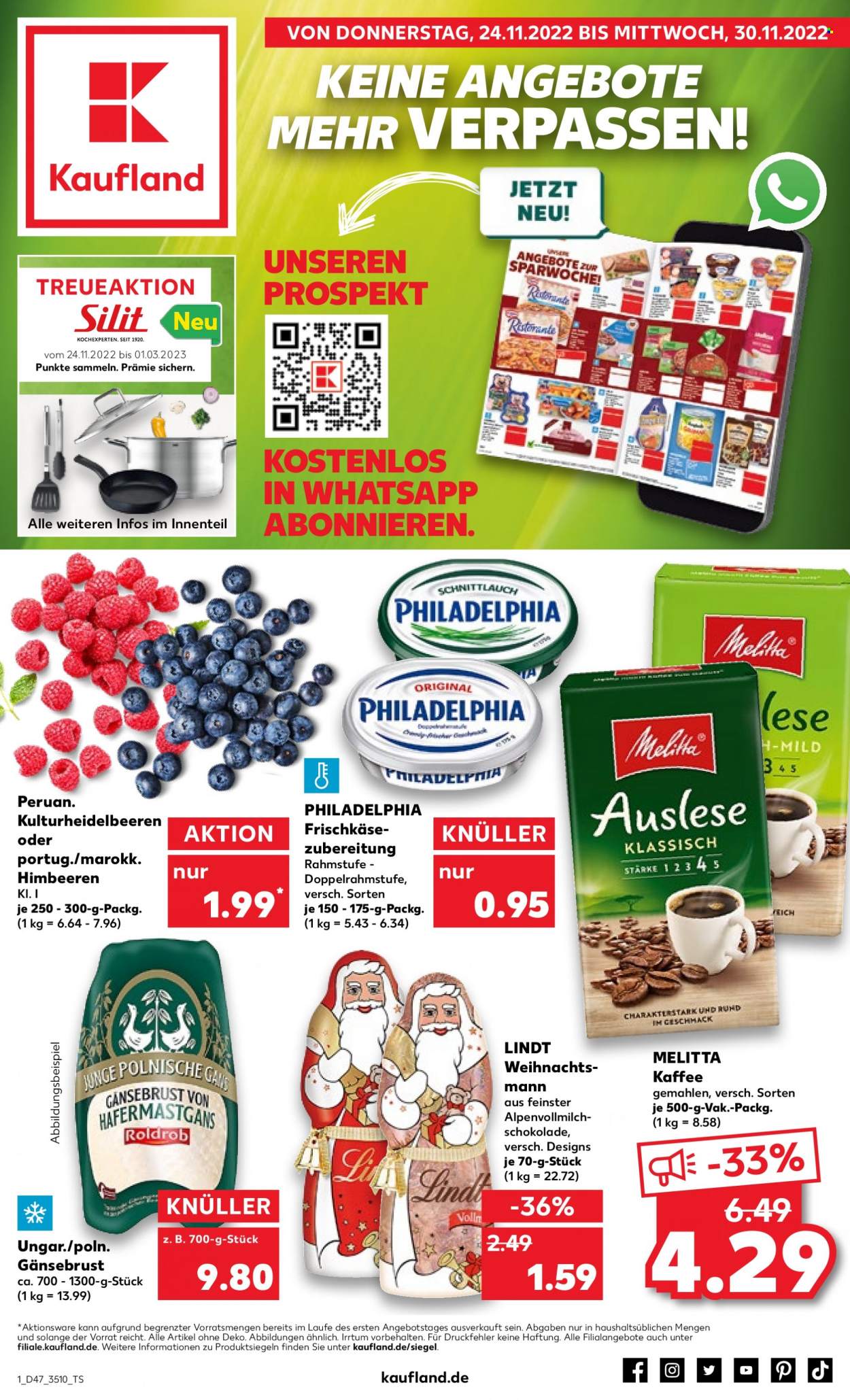 Kaufland Prospekte  - 24.11.2022 - 30.11.2022. Seite 1