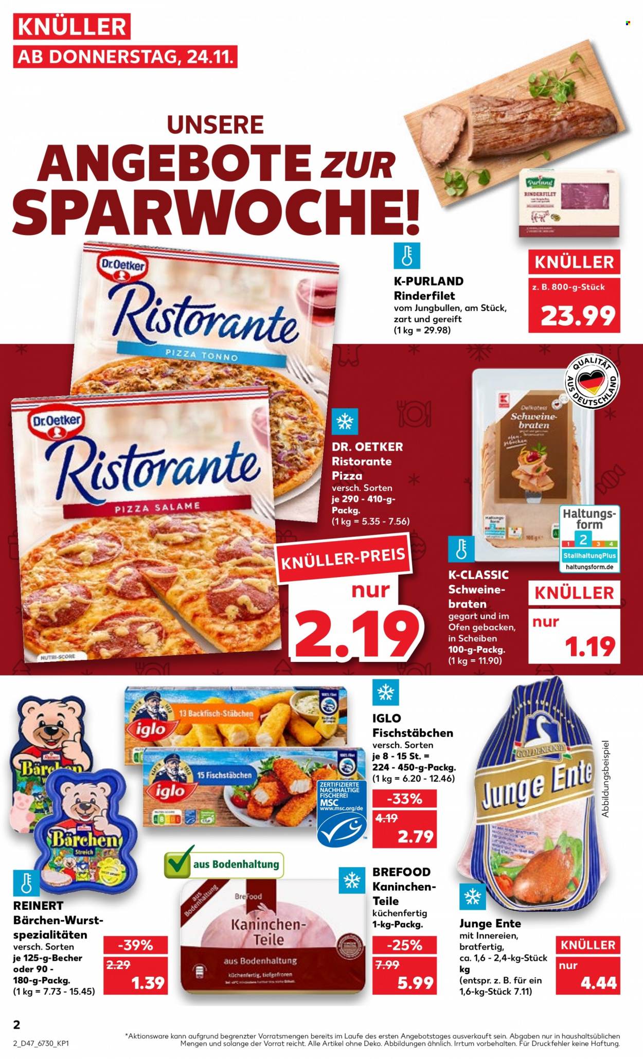 Kaufland Prospekte  - 24.11.2022 - 30.11.2022. Seite 2