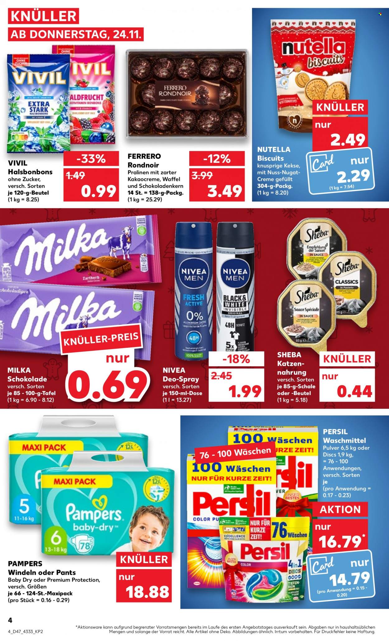Kaufland Prospekte  - 24.11.2022 - 30.11.2022. Seite 4