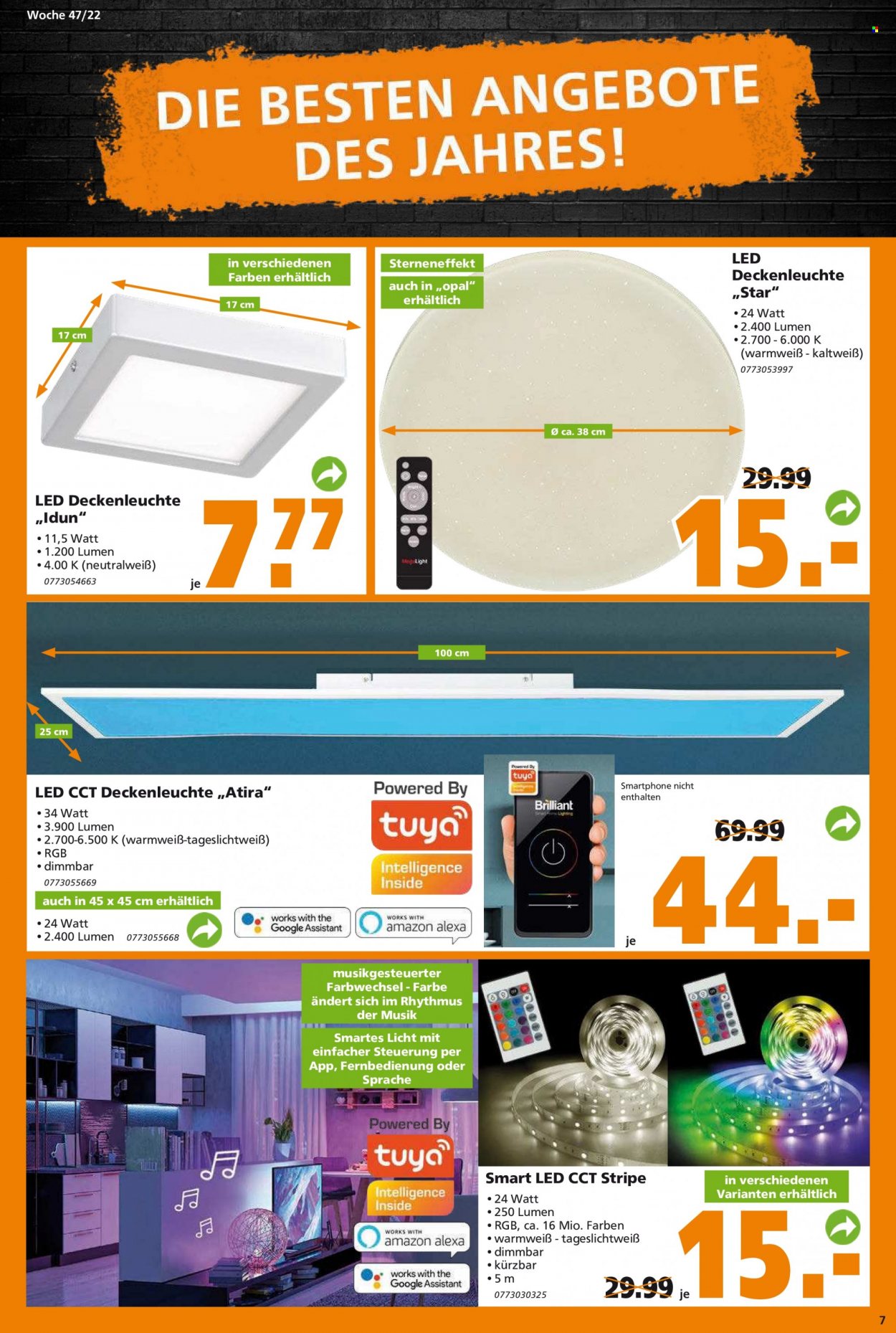 Globus Baumarkt Prospekte  - 21.11.2022 - 26.11.2022. Seite 7