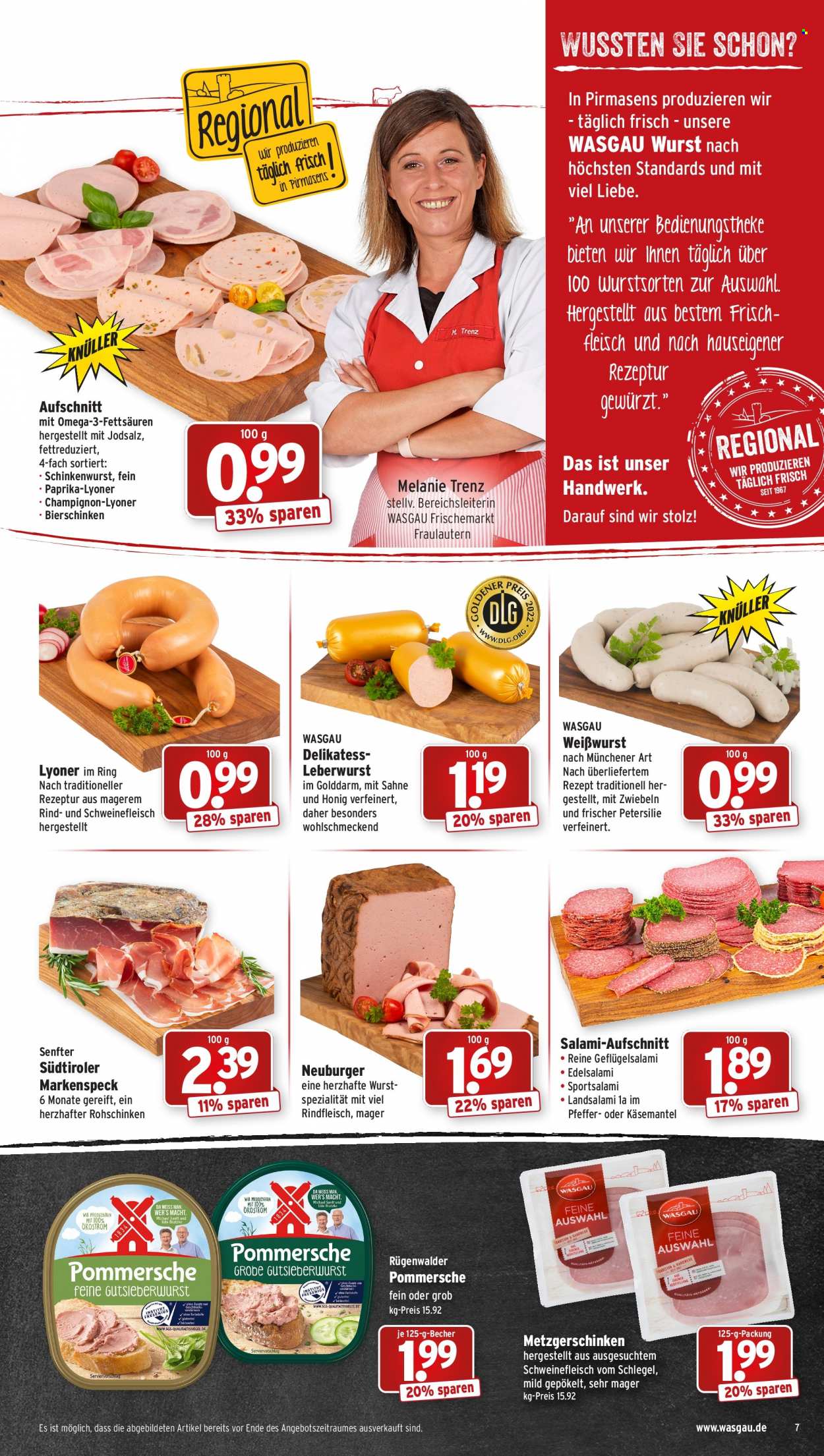 Wasgau Prospekte  - 21.11.2022 - 26.11.2022. Seite 7