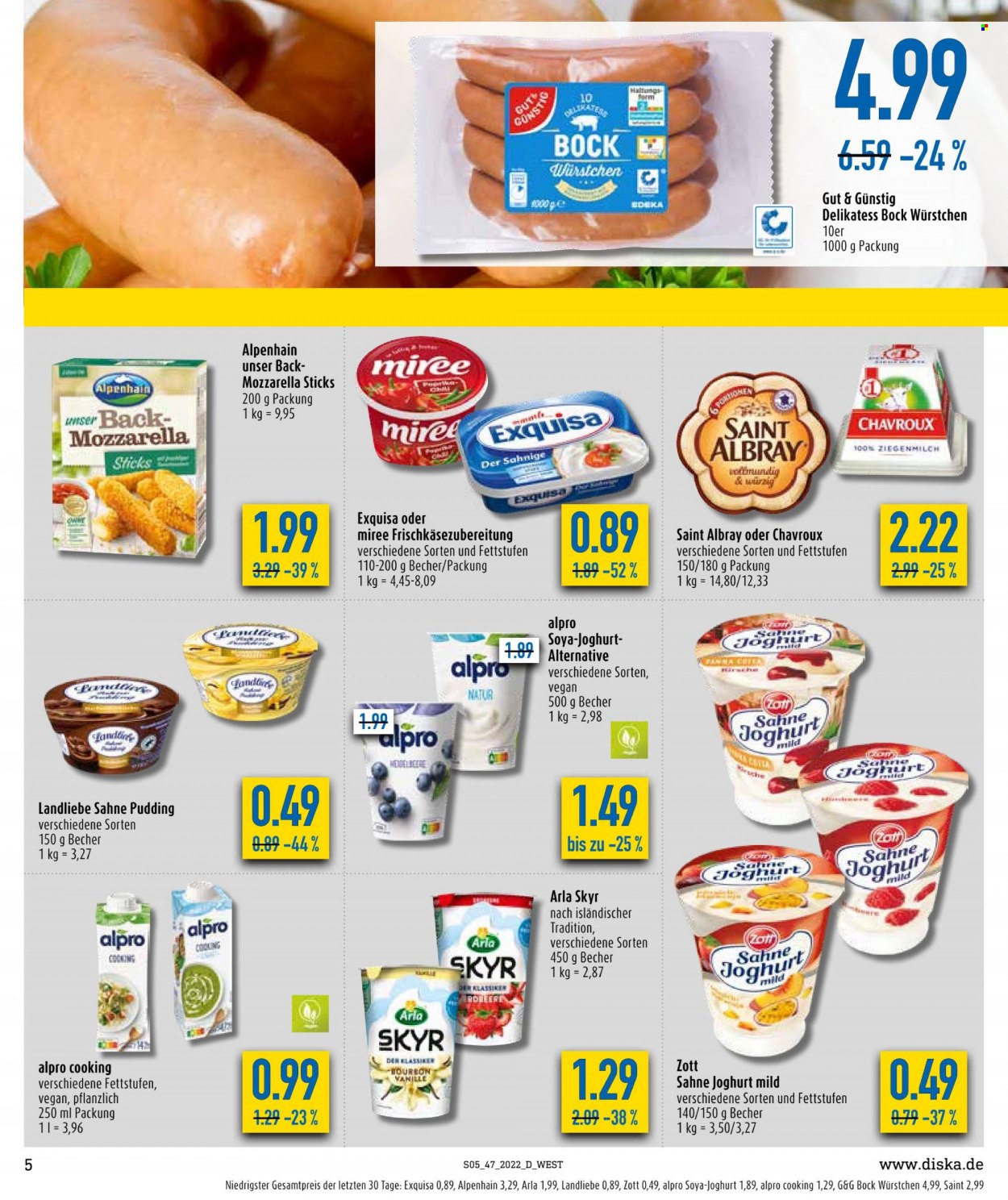 Diska Prospekte  - 21.11.2022 - 26.11.2022. Seite 5