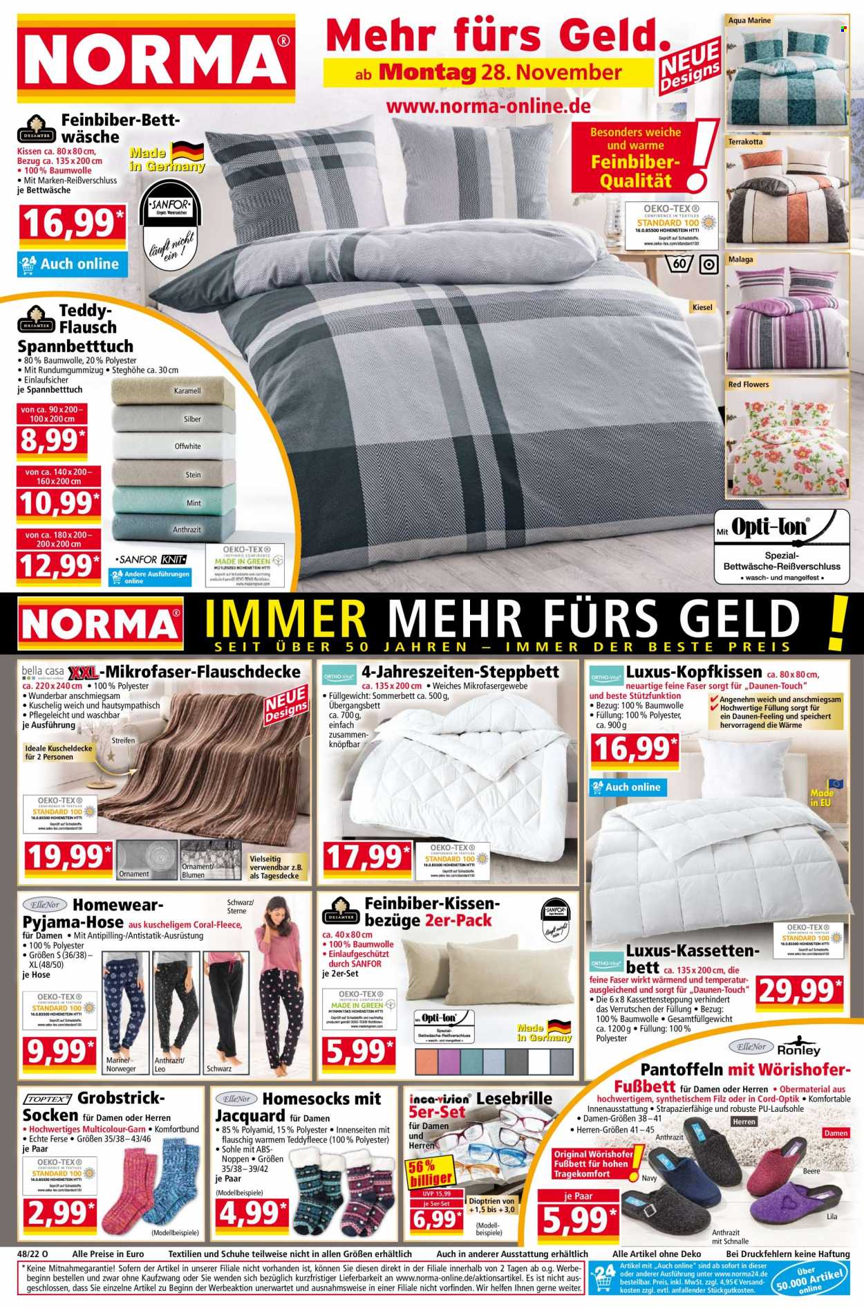 Norma Prospekte  - 28.11.2022 - 4.12.2022. Seite 1
