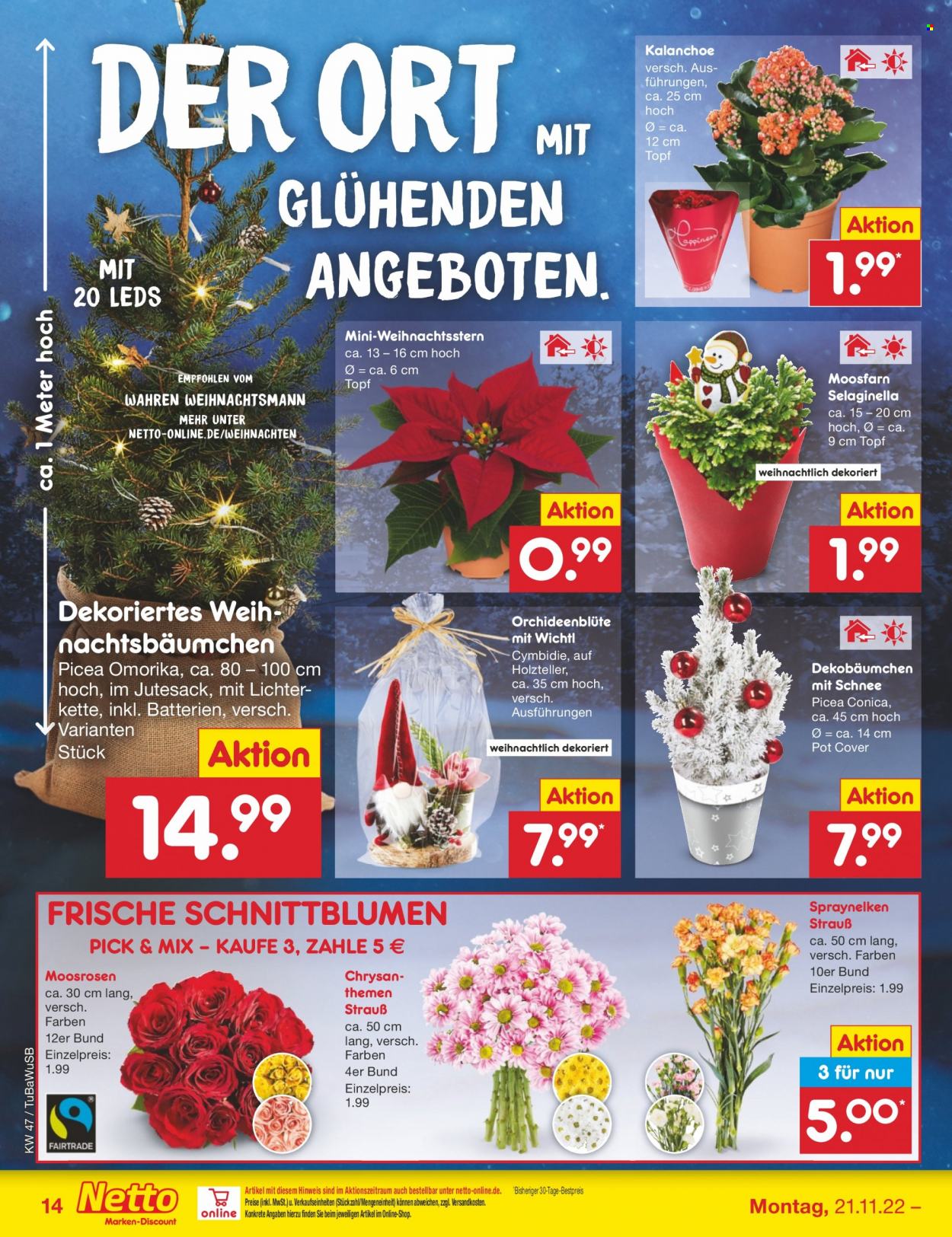 Netto Marken-Discount Prospekte  - 21.11.2022 - 26.11.2022. Seite 14
