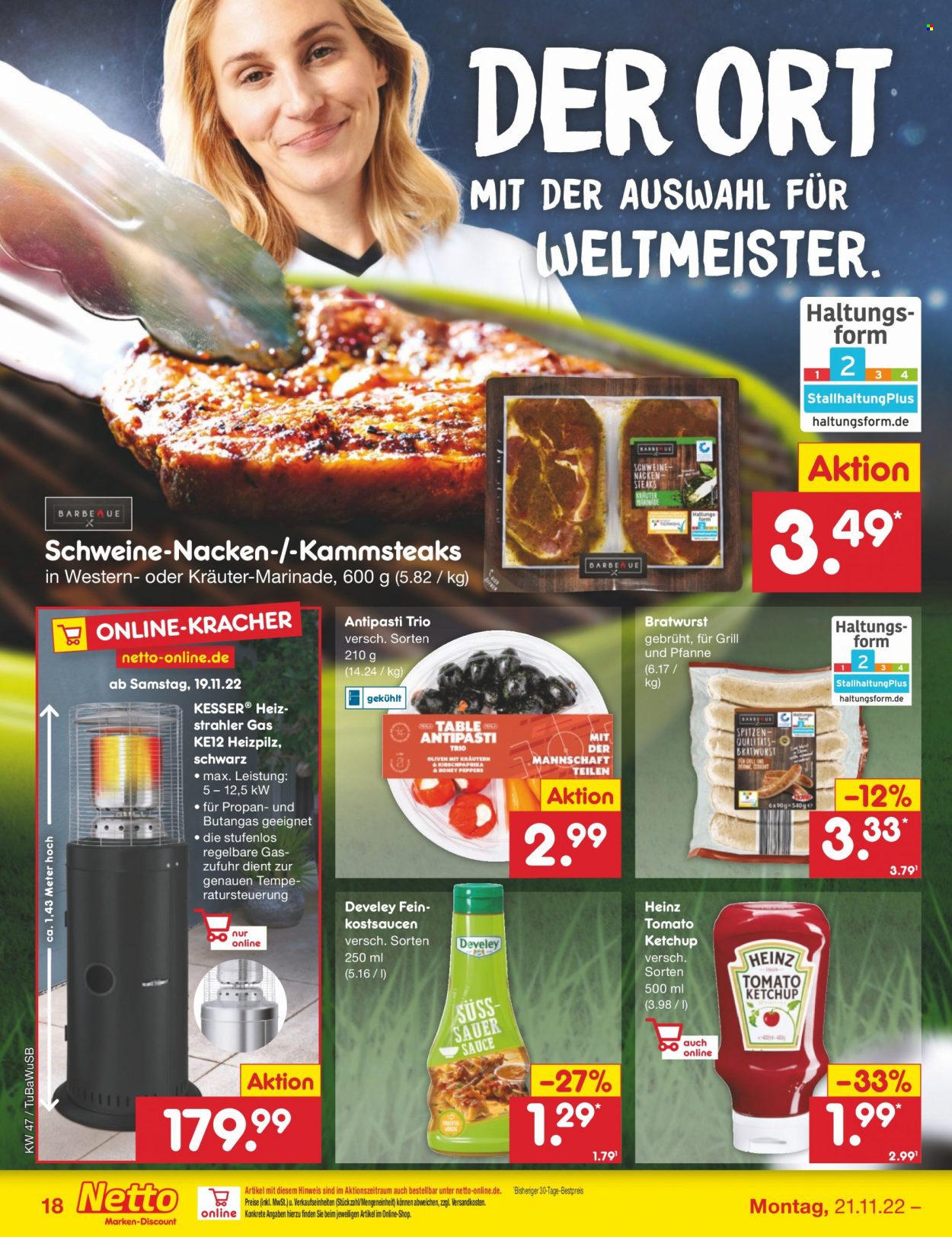 Netto Marken-Discount Prospekte  - 21.11.2022 - 26.11.2022. Seite 18