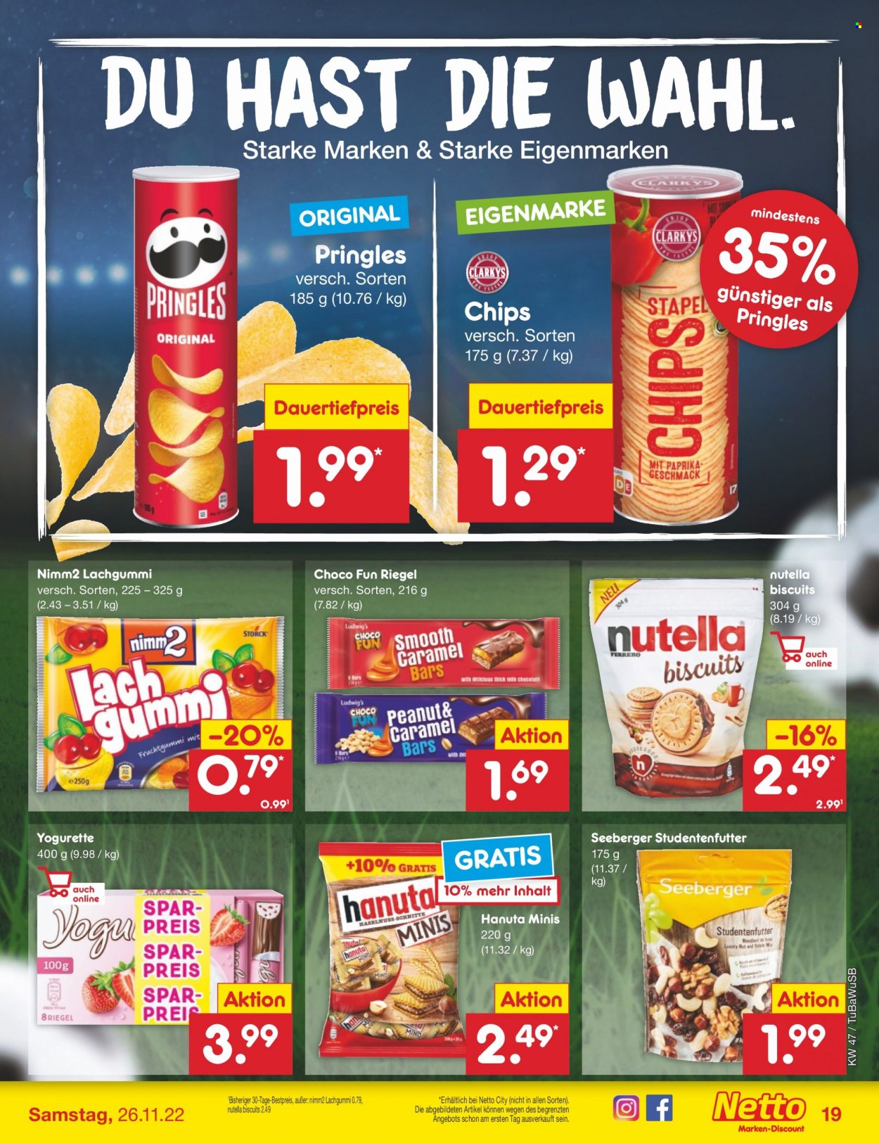 Netto Marken-Discount Prospekte  - 21.11.2022 - 26.11.2022. Seite 19