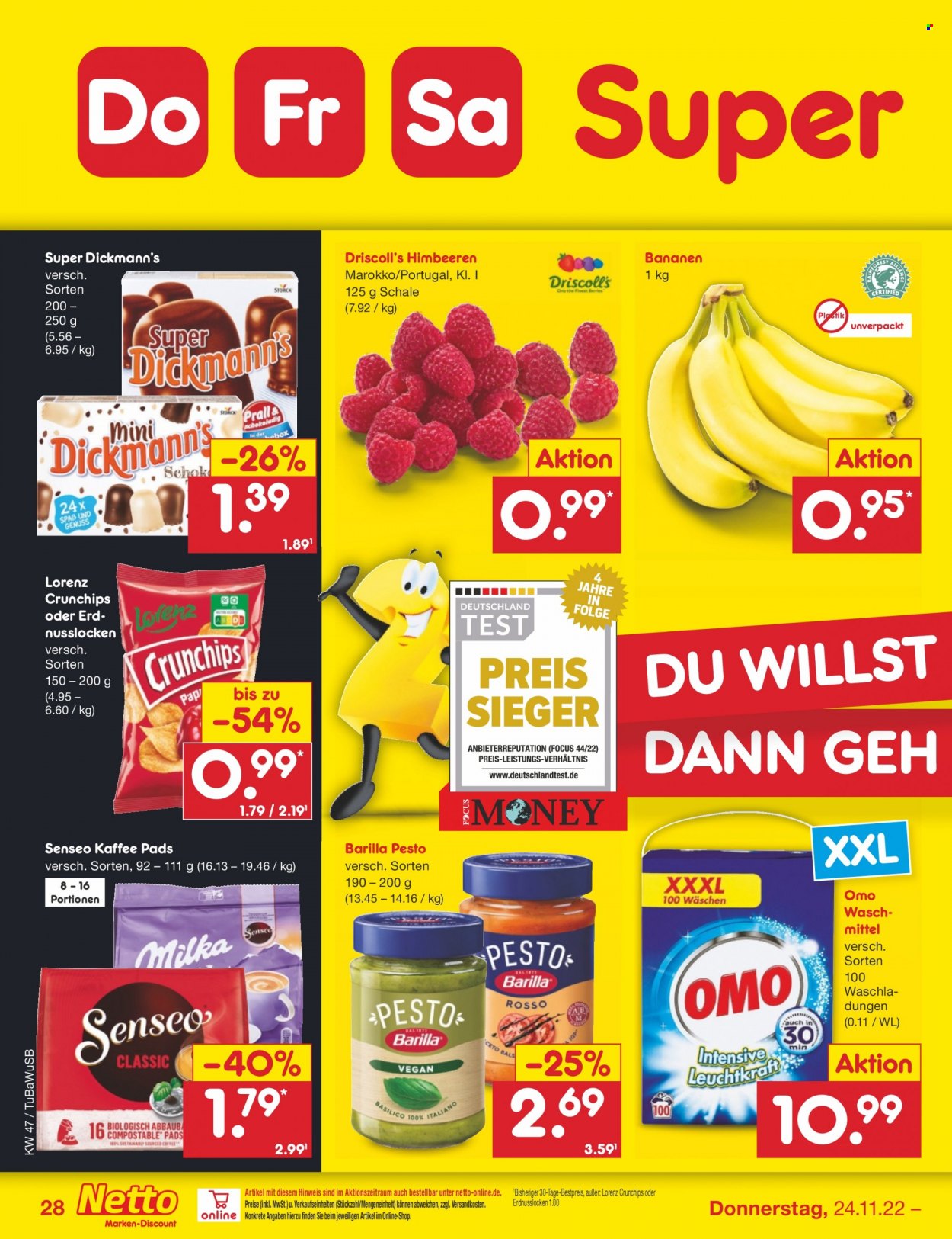 Netto Marken-Discount Prospekte  - 21.11.2022 - 26.11.2022. Seite 28