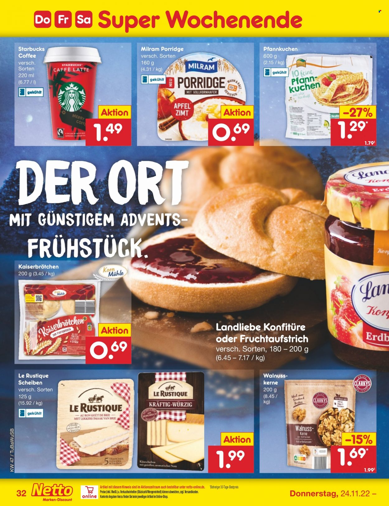 Netto Marken-Discount Prospekte  - 21.11.2022 - 26.11.2022. Seite 32