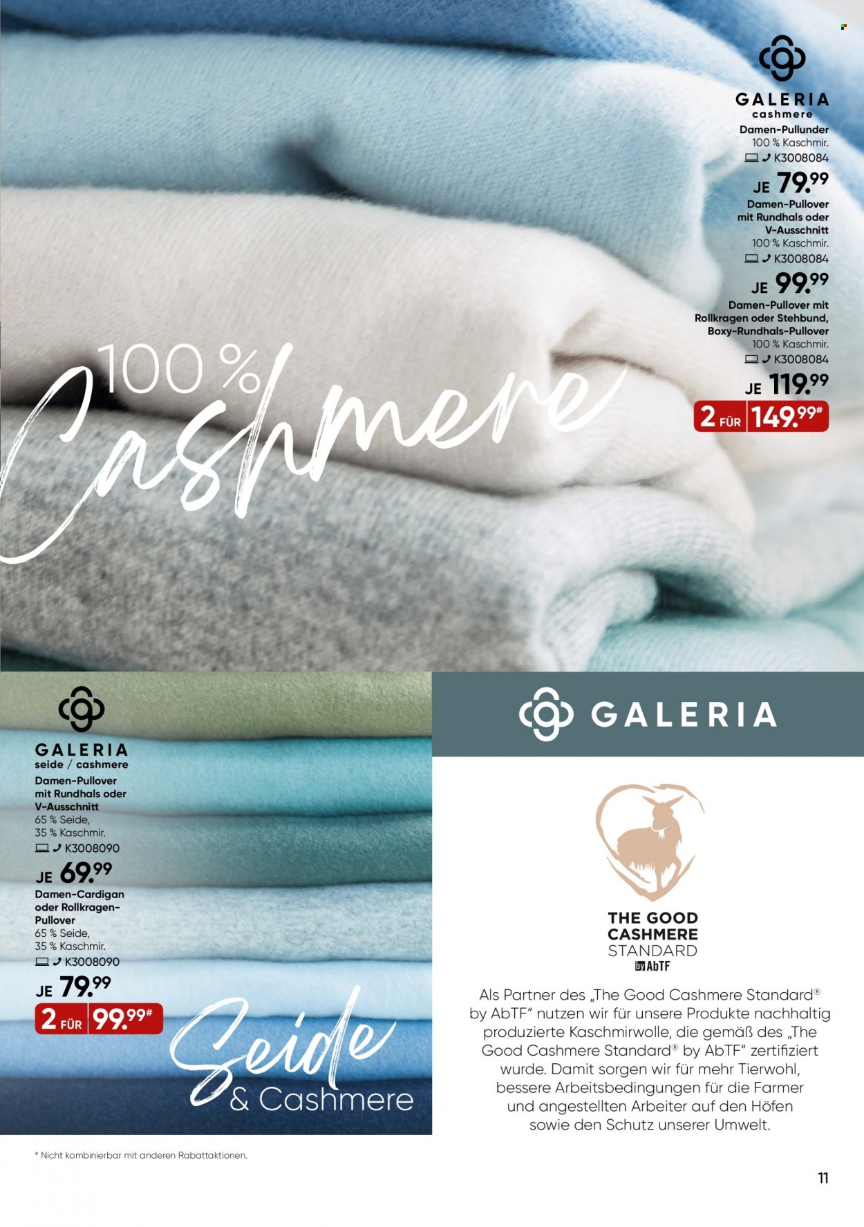 GALERIA Karstadt Kaufhof Prospekte  - 21.11.2022 - 28.11.2022. Seite 11