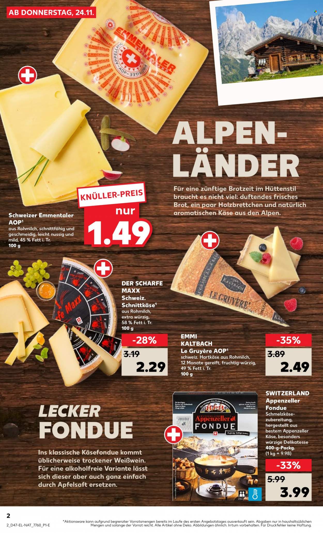 Kaufland Prospekte  - 24.11.2022 - 30.11.2022. Seite 2