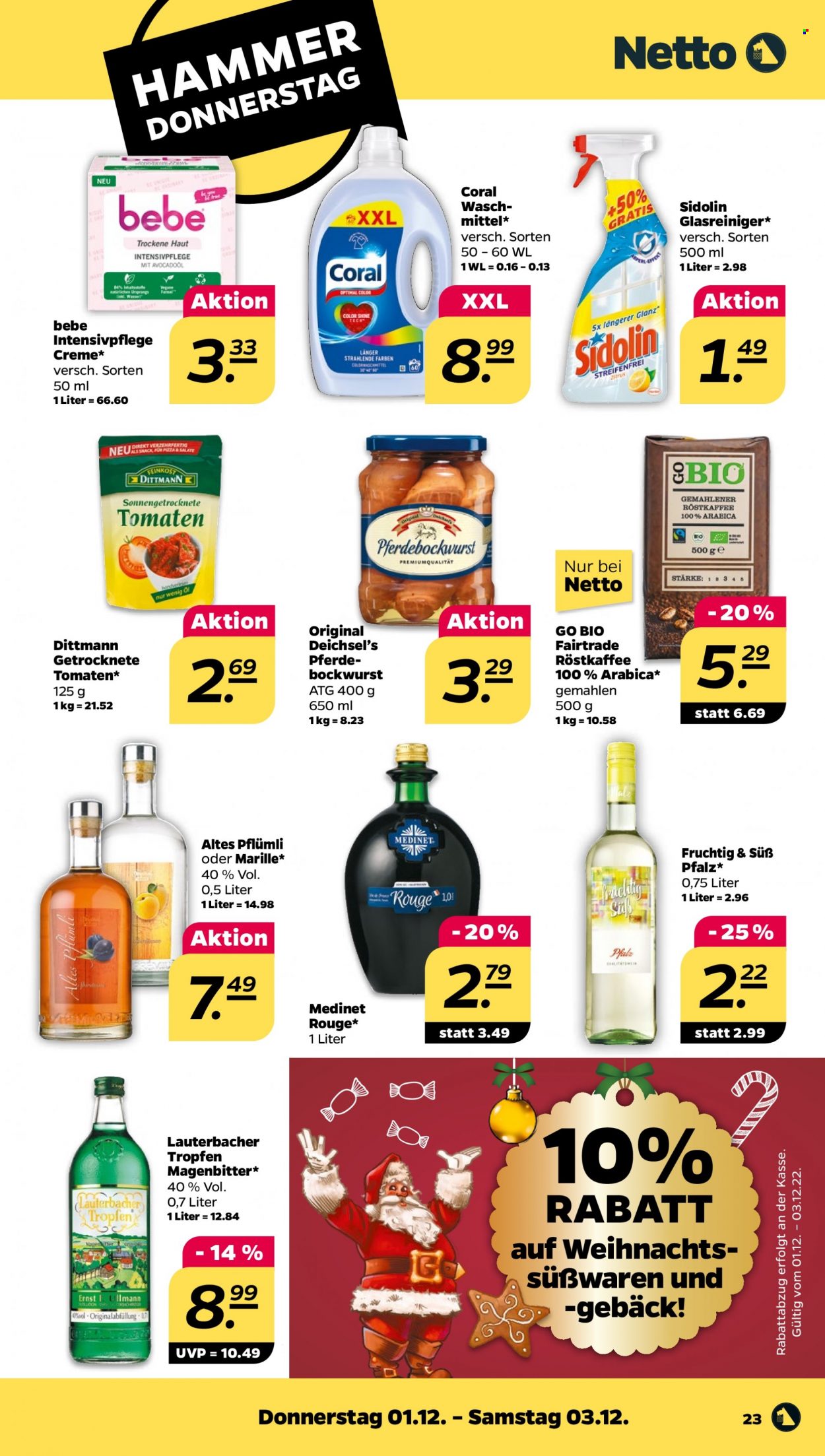 Netto Prospekte  - 28.11.2022 - 3.12.2022. Seite 23