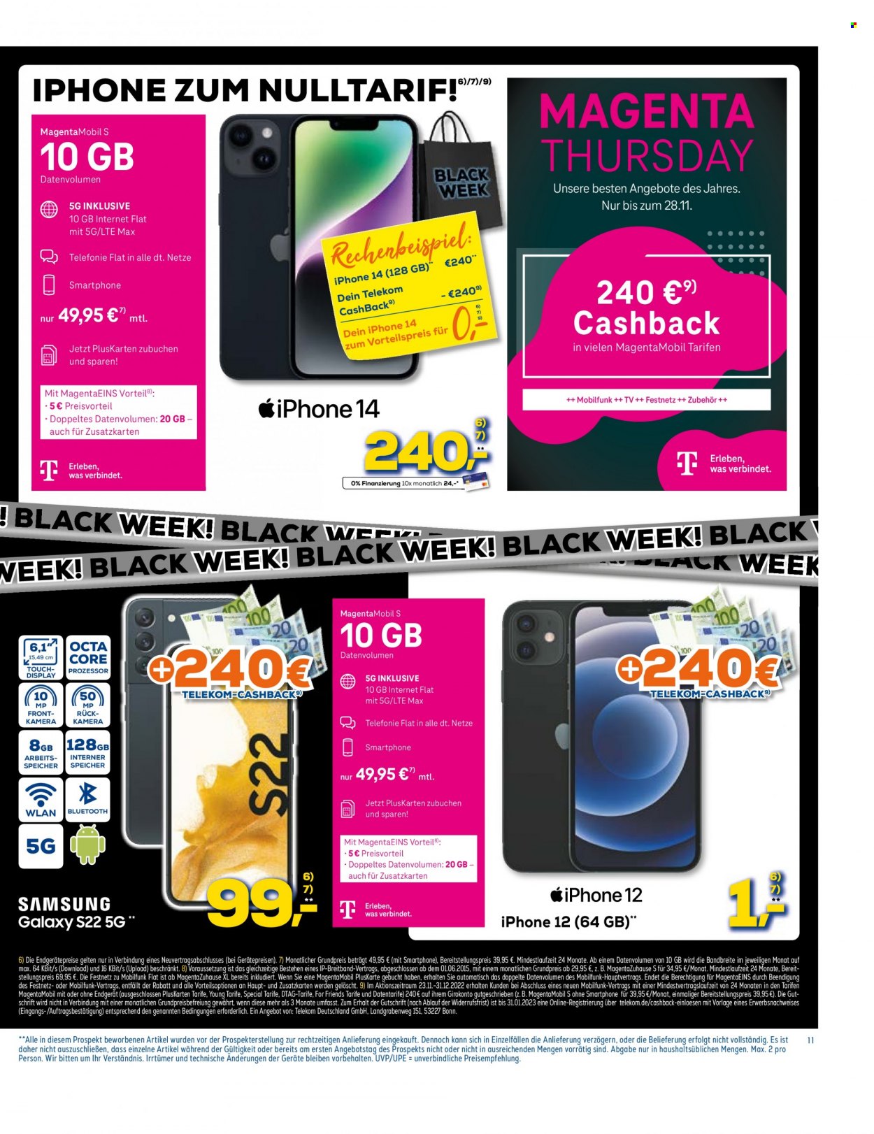 Euronics Prospekte  - 23.11.2022 - 29.11.2022. Seite 11