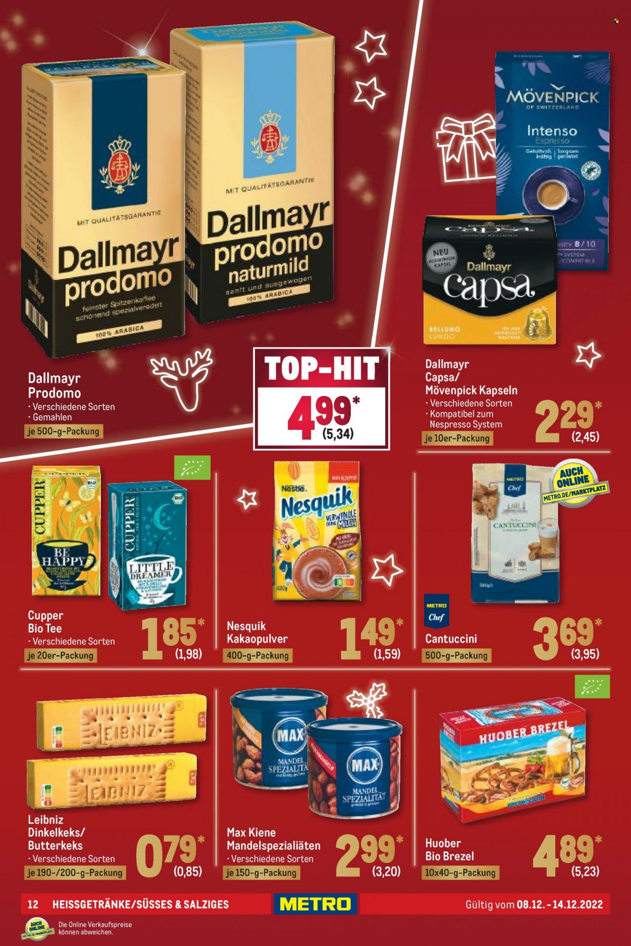 Metro Prospekte  - 8.12.2022 - 14.12.2022. Seite 12