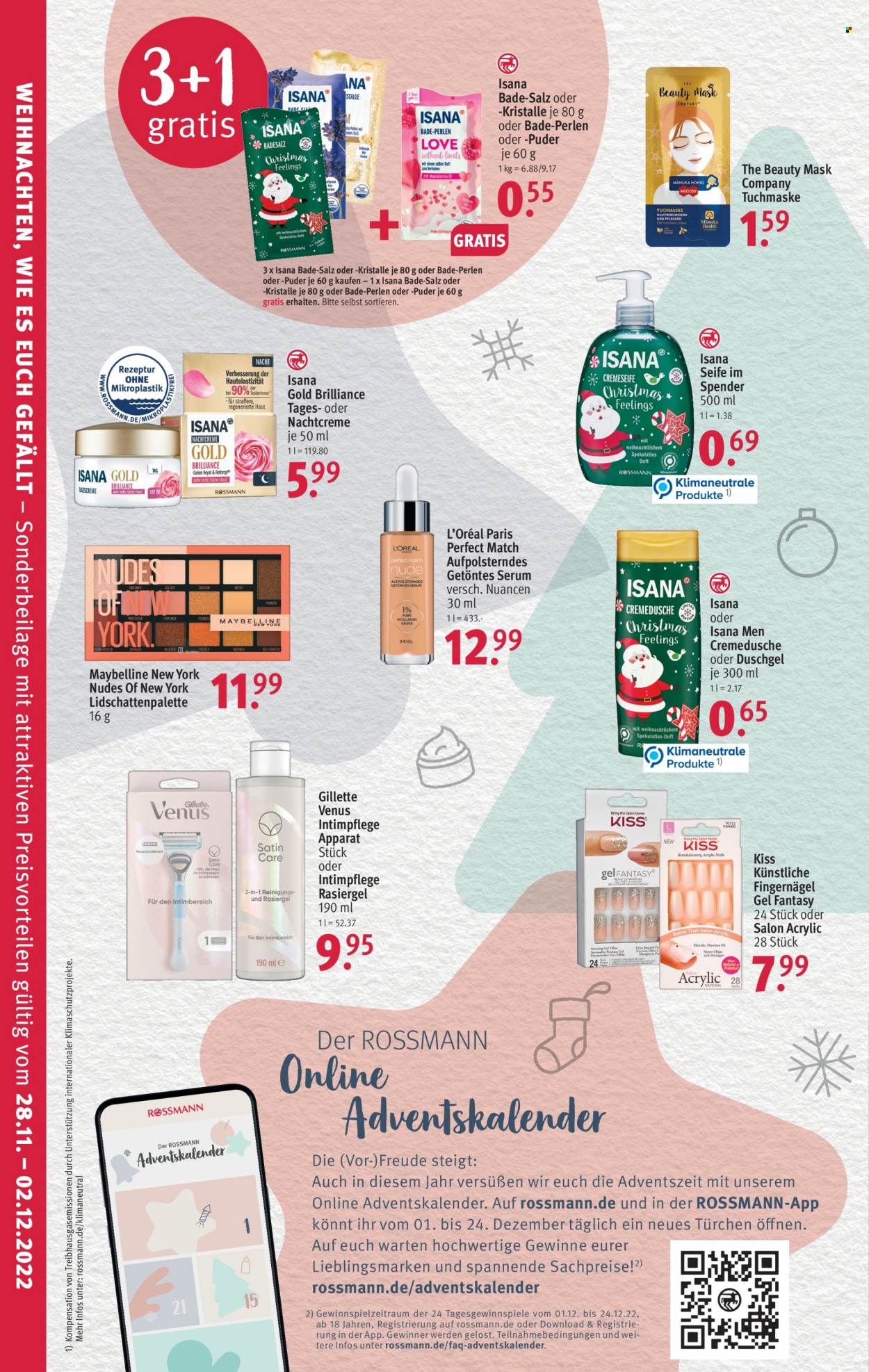 Rossmann Prospekte  - 28.11.2022 - 2.12.2022. Seite 8