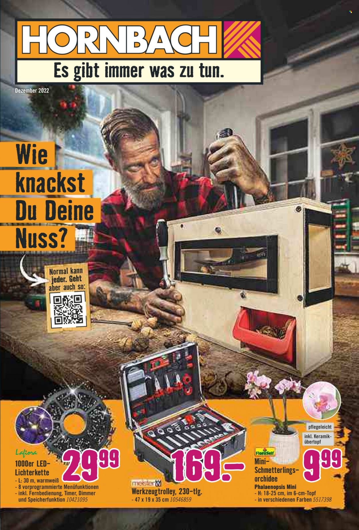 Hornbach Prospekte  - 24.11.2022 - 21.12.2022. Seite 1
