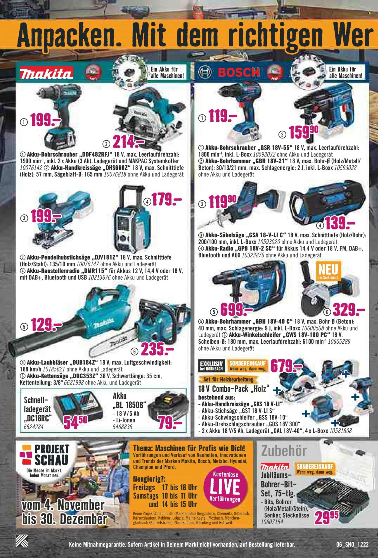 Hornbach Prospekte  - 24.11.2022 - 21.12.2022. Seite 6