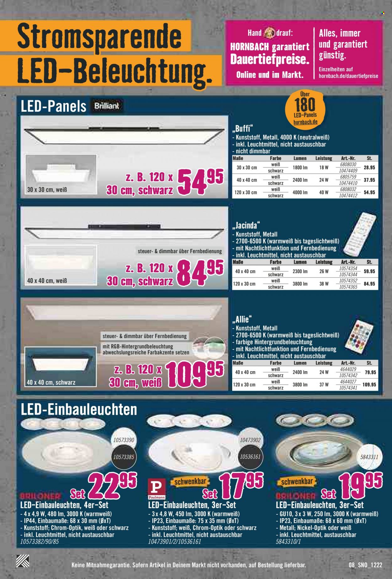 Hornbach Prospekte  - 24.11.2022 - 21.12.2022. Seite 8