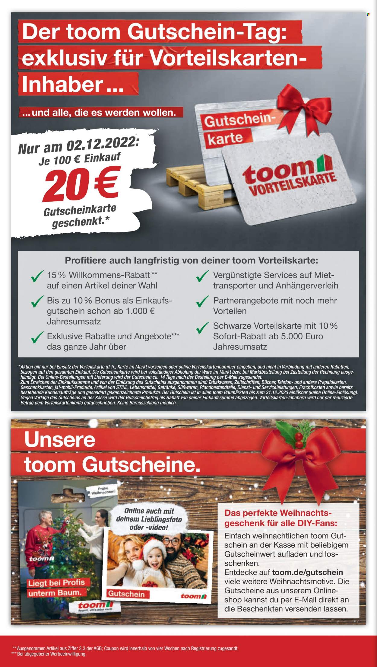 toom Baumarkt Prospekte  - 26.11.2022 - 2.12.2022. Seite 2