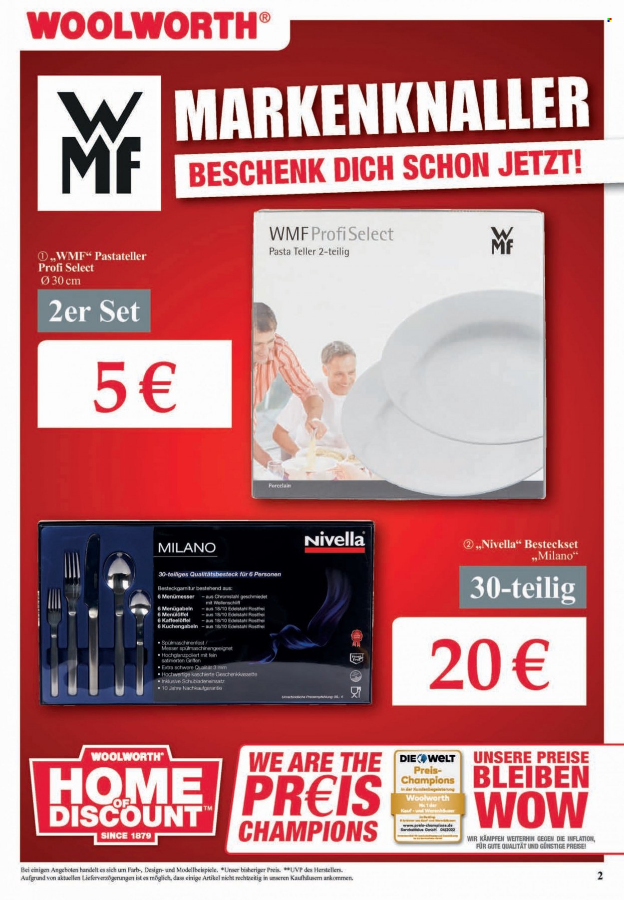 Woolworth Prospekte  - 26.11.2022 - 5.12.2022. Seite 2