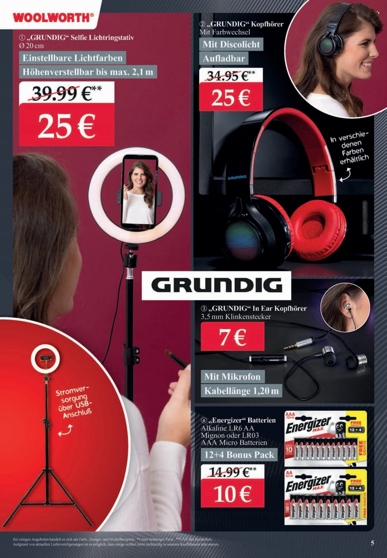 Woolworth Prospekte  - 26.11.2022 - 5.12.2022. Seite 5