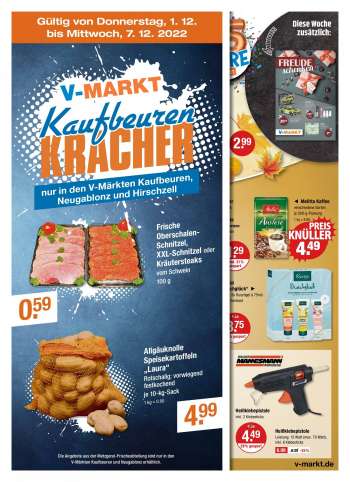 Prospekte V-Markt - 1.12.2022 - 7.12.2022.