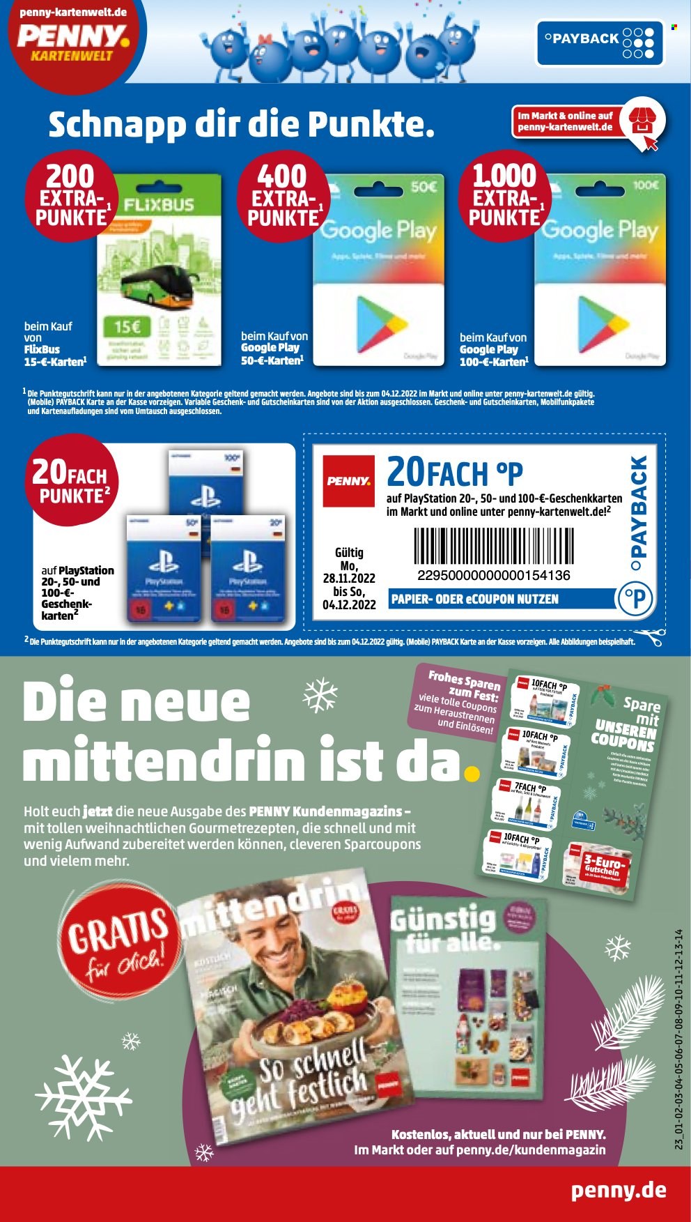 Penny Prospekte  - 28.11.2022 - 3.12.2022. Seite 23